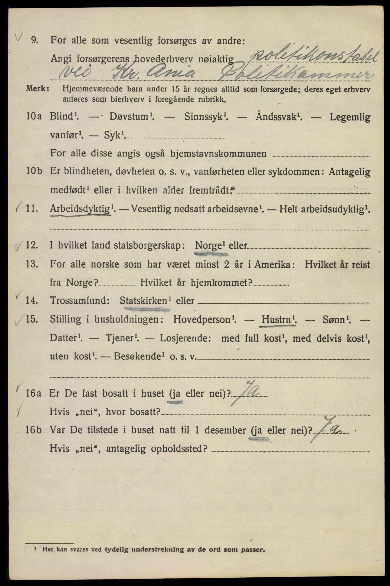 SAO, 1920 census for Kristiania, 1920, p. 278680