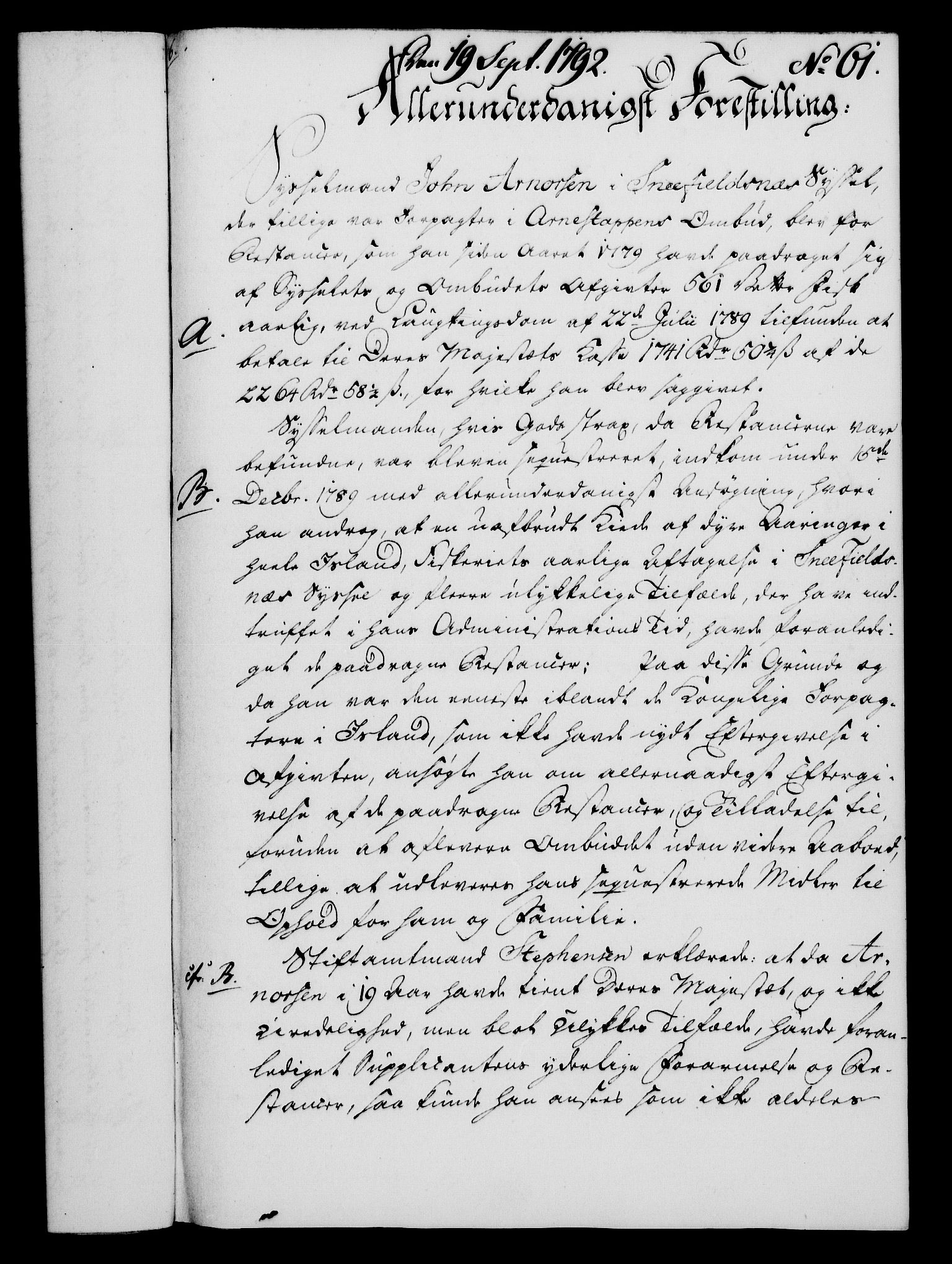Rentekammeret, Kammerkanselliet, RA/EA-3111/G/Gf/Gfa/L0074: Norsk relasjons- og resolusjonsprotokoll (merket RK 52.74), 1792, p. 364