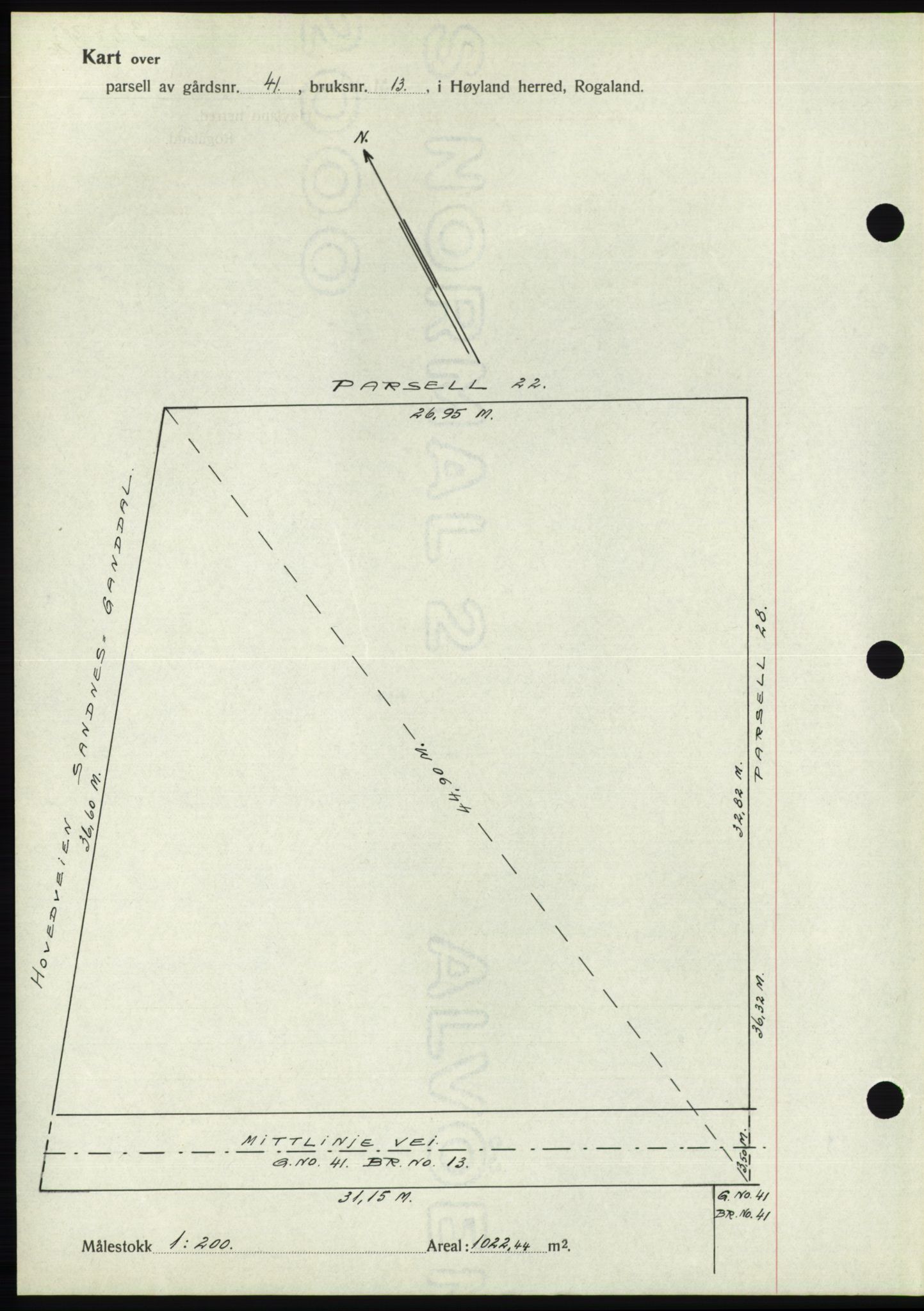 Jæren sorenskriveri, AV/SAST-A-100310/03/G/Gba/L0066: Mortgage book no. 71-72, 1936-1936, Diary no: : 3253/1936