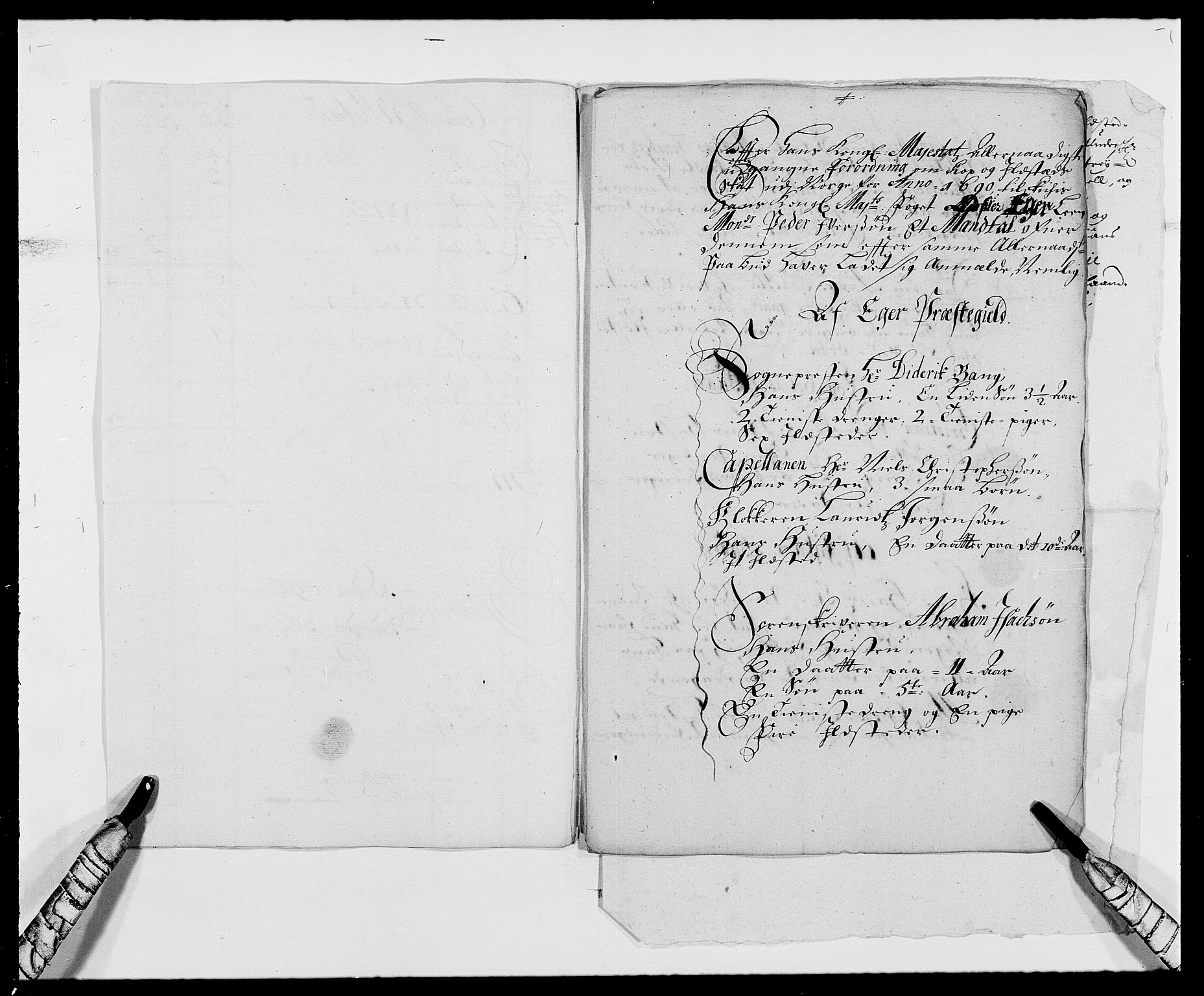 Rentekammeret inntil 1814, Reviderte regnskaper, Fogderegnskap, AV/RA-EA-4092/R28/L1689: Fogderegnskap Eiker og Lier, 1690-1691, p. 115