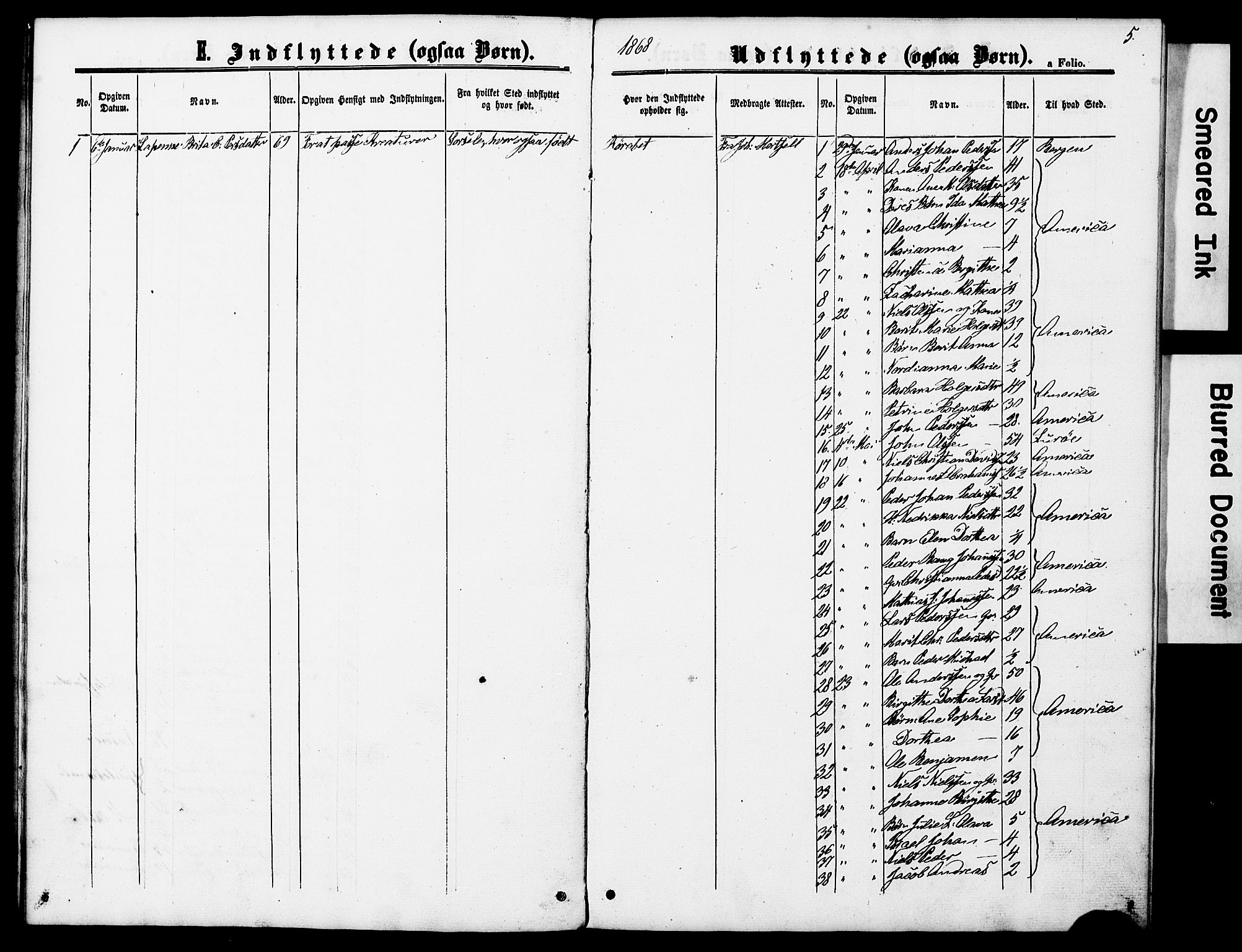 Ministerialprotokoller, klokkerbøker og fødselsregistre - Nordland, SAT/A-1459/827/L0398: Parish register (official) no. 827A10, 1866-1886, p. 5