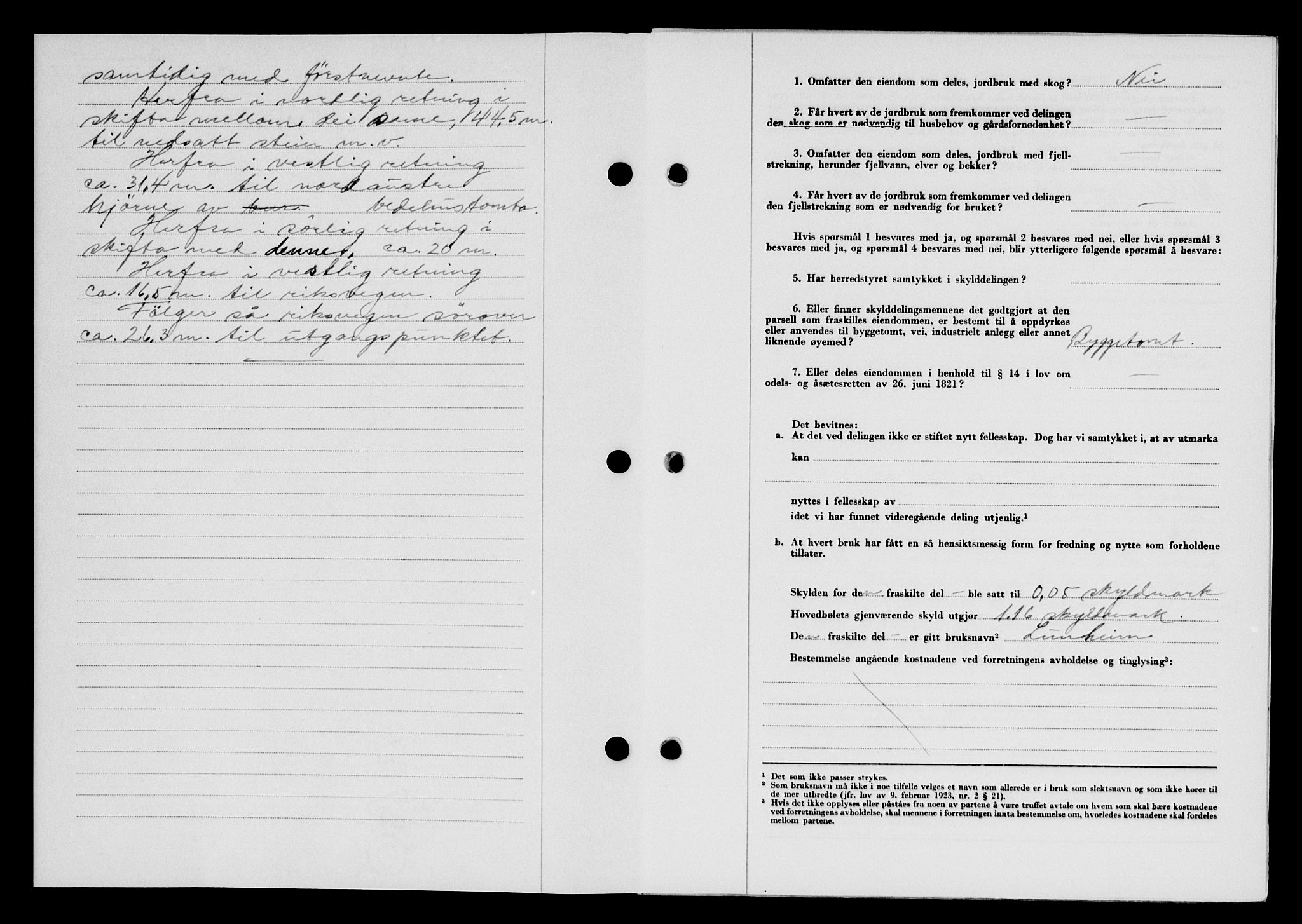 Karmsund sorenskriveri, SAST/A-100311/01/II/IIB/L0117: Mortgage book no. 97Aa, 1955-1955, Diary no: : 2785/1955