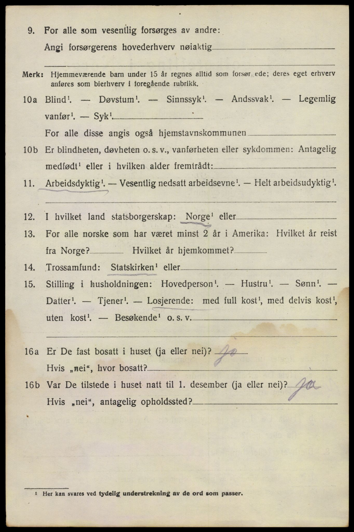 SAO, 1920 census for Fet, 1920, p. 4361