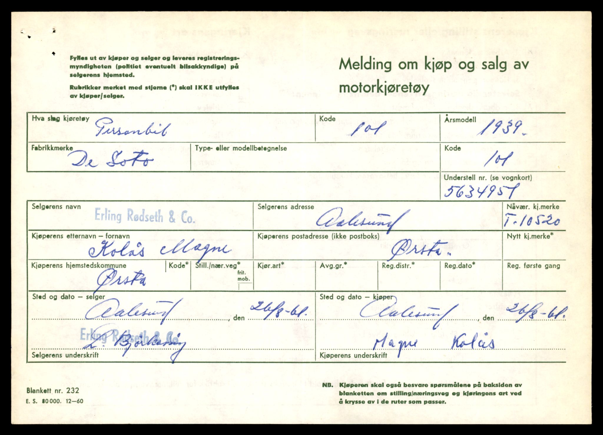 Møre og Romsdal vegkontor - Ålesund trafikkstasjon, SAT/A-4099/F/Fe/L0021: Registreringskort for kjøretøy T 10471 - T 10583, 1927-1998, p. 1431