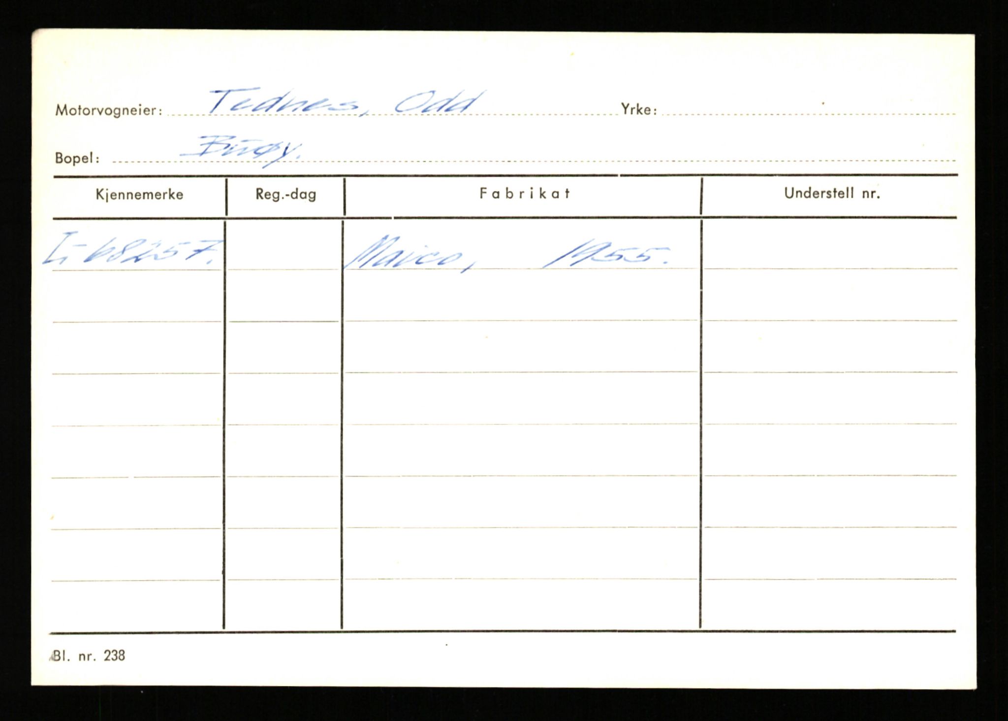 Stavanger trafikkstasjon, AV/SAST-A-101942/0/H/L0038: Sørbø - Tjeltveit, 1930-1971, p. 1547