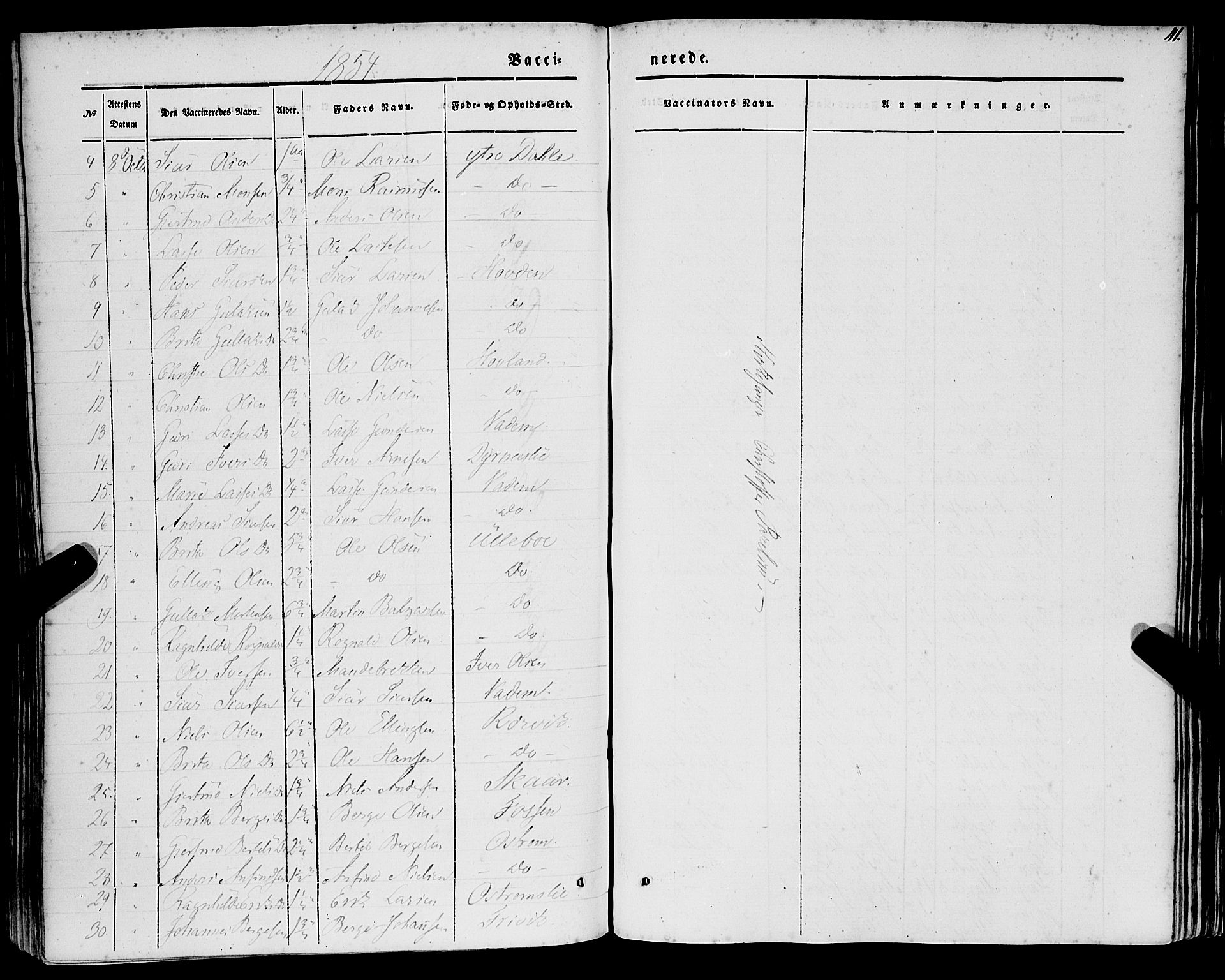 Lavik sokneprestembete, SAB/A-80901: Parish register (official) no. A 3, 1843-1863, p. 41