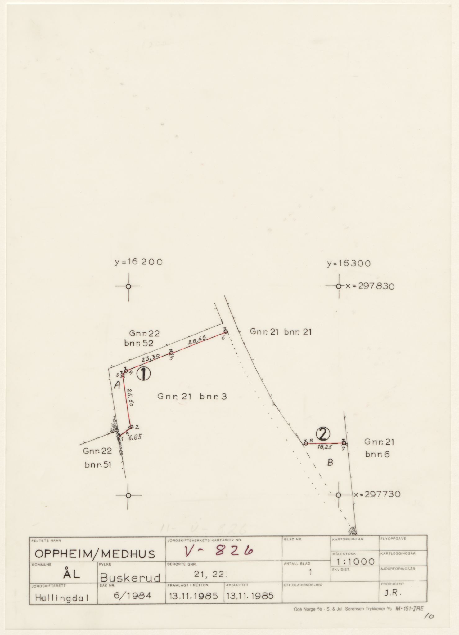 Jordskifteverkets kartarkiv, AV/RA-S-3929/T, 1859-1988, p. 1141