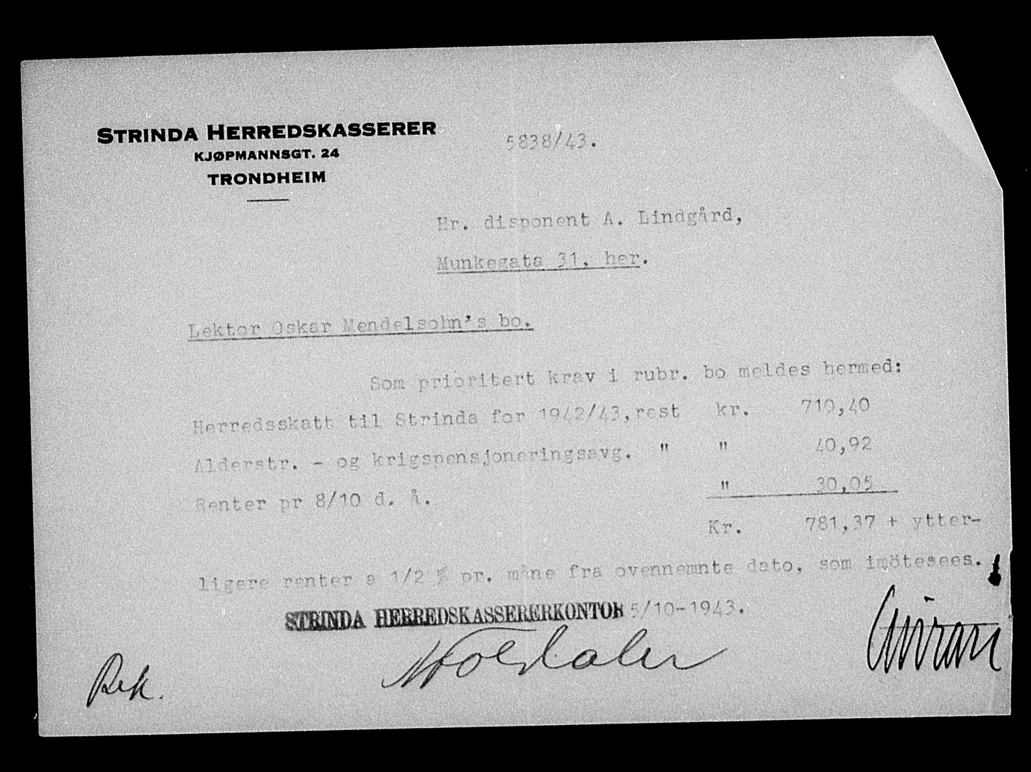 Justisdepartementet, Tilbakeføringskontoret for inndratte formuer, AV/RA-S-1564/H/Hc/Hca/L0905: --, 1945-1947, p. 472