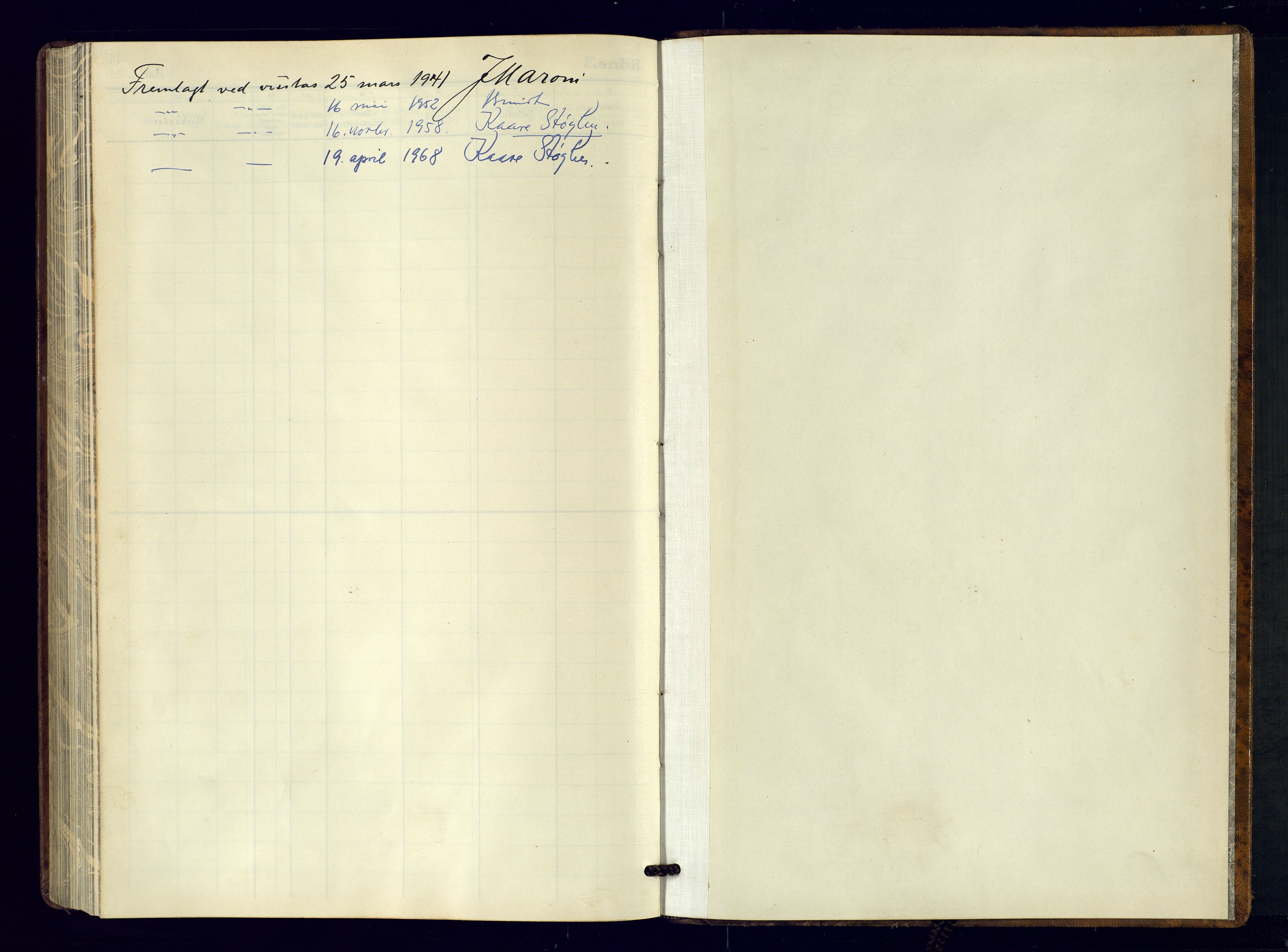 Evje sokneprestkontor, AV/SAK-1111-0008/F/Fb/Fbc/L0006: Parish register (copy) no. B-6, 1933-1971