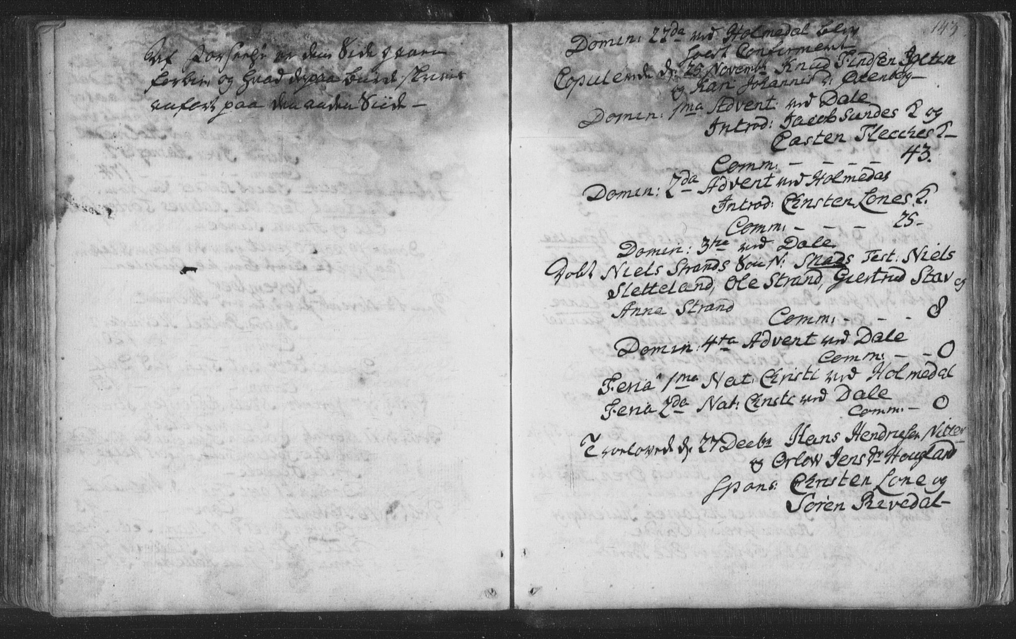 Fjaler sokneprestembete, SAB/A-79801/H/Haa/Haaa/L0002: Parish register (official) no. A 2, 1779-1798, p. 143