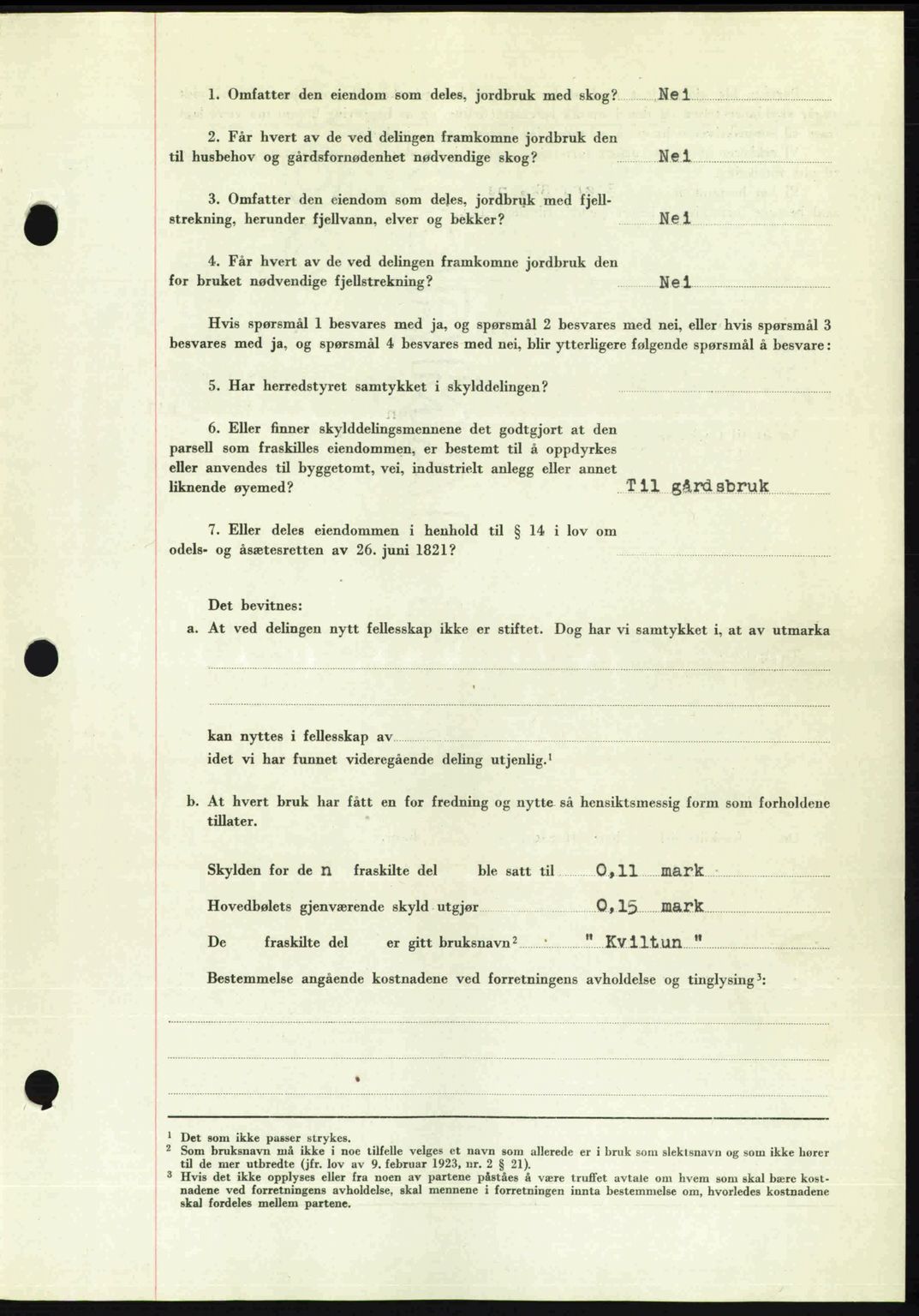 Romsdal sorenskriveri, AV/SAT-A-4149/1/2/2C: Mortgage book no. A22, 1947-1947, Diary no: : 73/1947