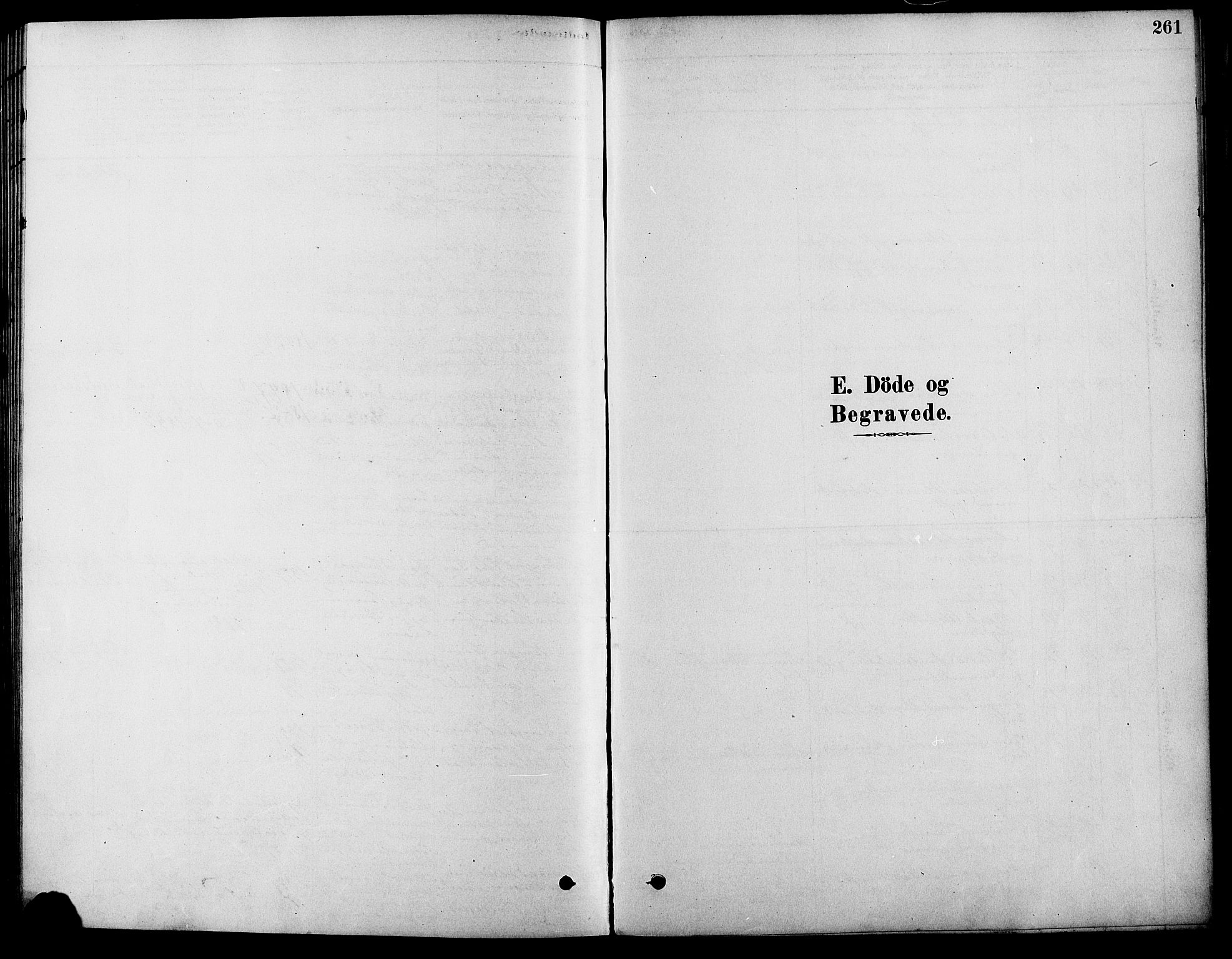 Fåberg prestekontor, SAH/PREST-086/H/Ha/Haa/L0008: Parish register (official) no. 8, 1879-1898, p. 261