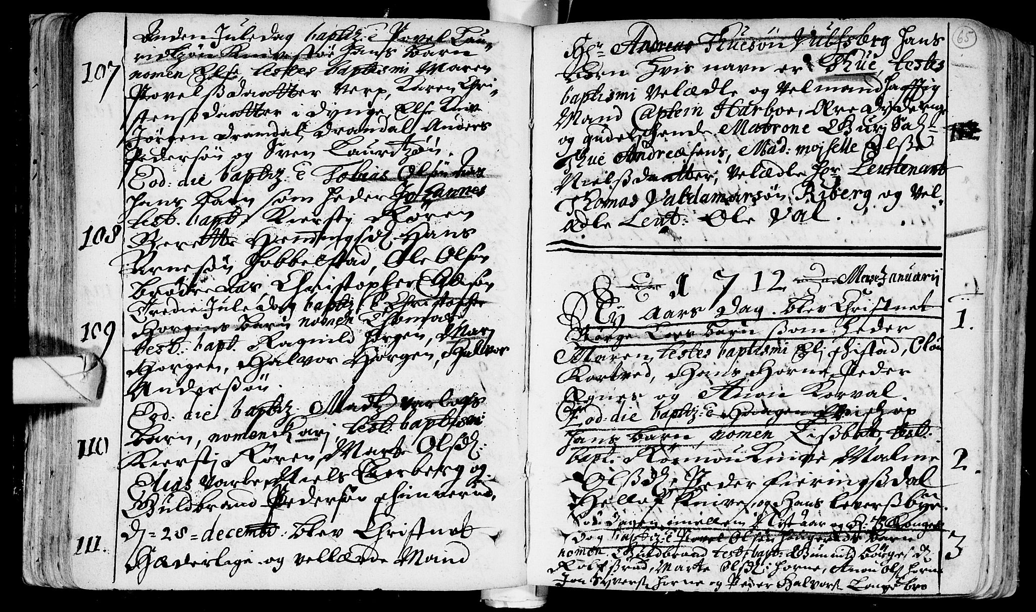 Eiker kirkebøker, AV/SAKO-A-4/F/Fa/L0002: Parish register (official) no. I 2, 1705-1724, p. 65