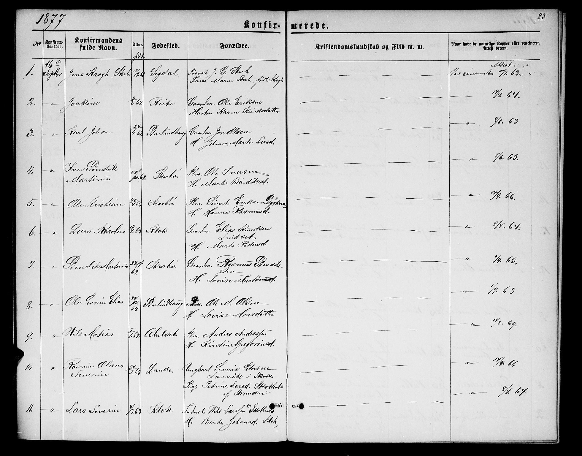 Ministerialprotokoller, klokkerbøker og fødselsregistre - Møre og Romsdal, AV/SAT-A-1454/522/L0325: Parish register (copy) no. 522C04, 1872-1877, p. 93