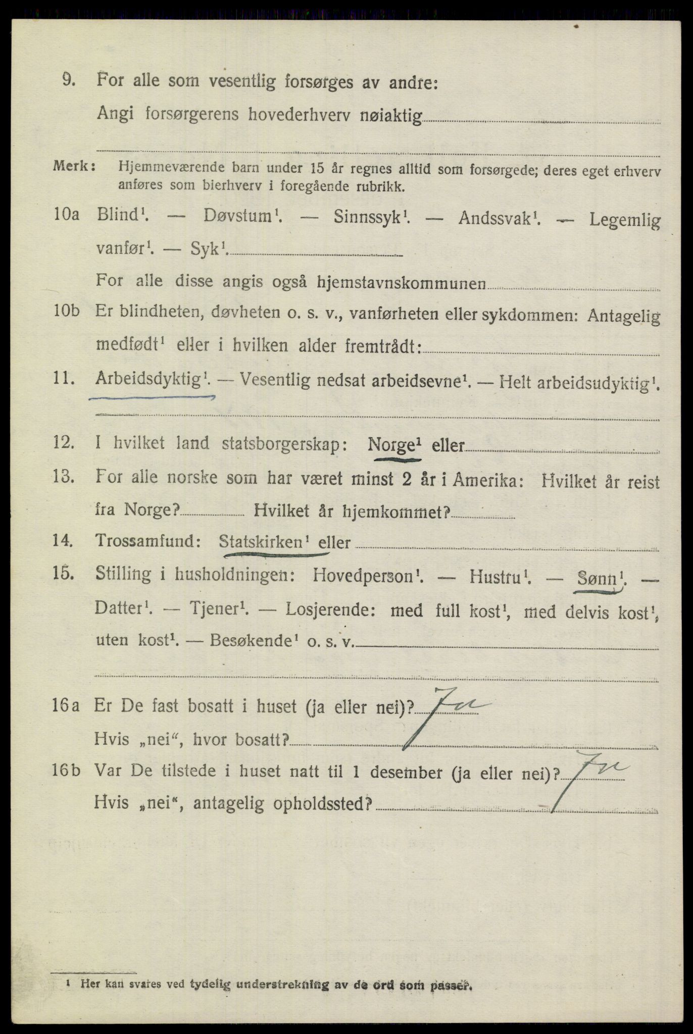 SAST, 1920 census for Gjesdal, 1920, p. 3775