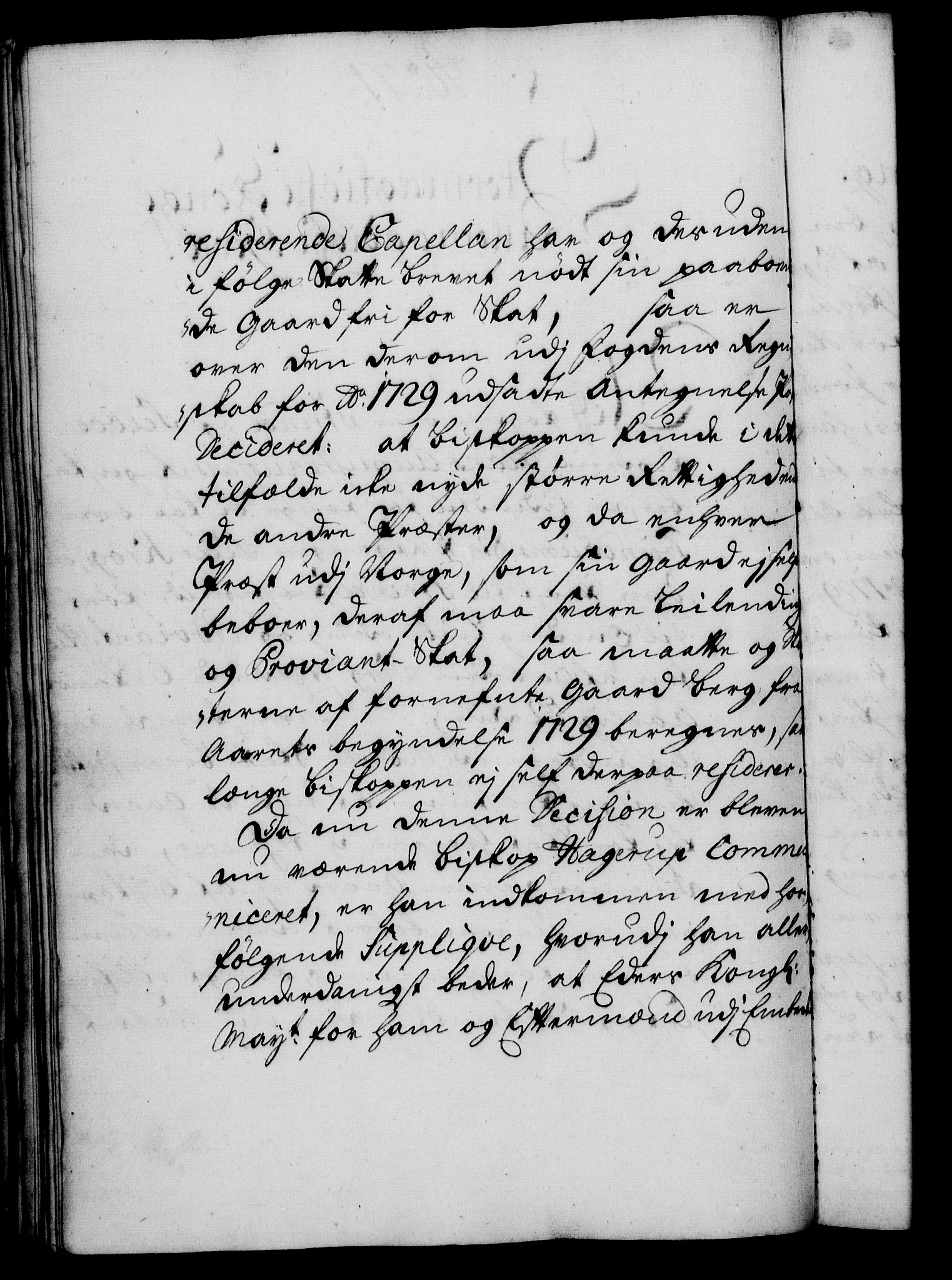 Rentekammeret, Kammerkanselliet, RA/EA-3111/G/Gf/Gfa/L0016: Norsk relasjons- og resolusjonsprotokoll (merket RK 52.16), 1733, p. 385
