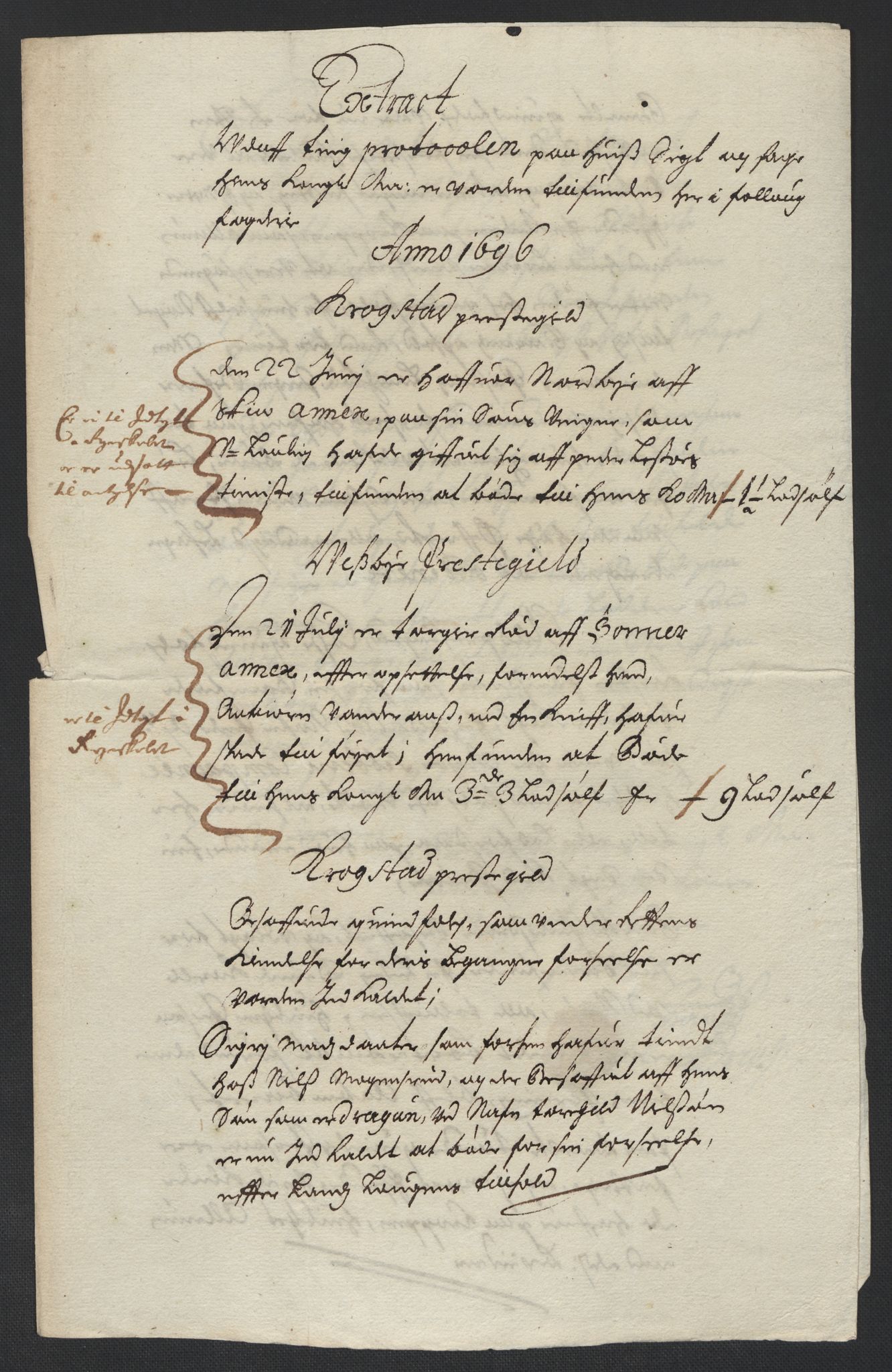 Rentekammeret inntil 1814, Reviderte regnskaper, Fogderegnskap, AV/RA-EA-4092/R10/L0440: Fogderegnskap Aker og Follo, 1696-1697, p. 133