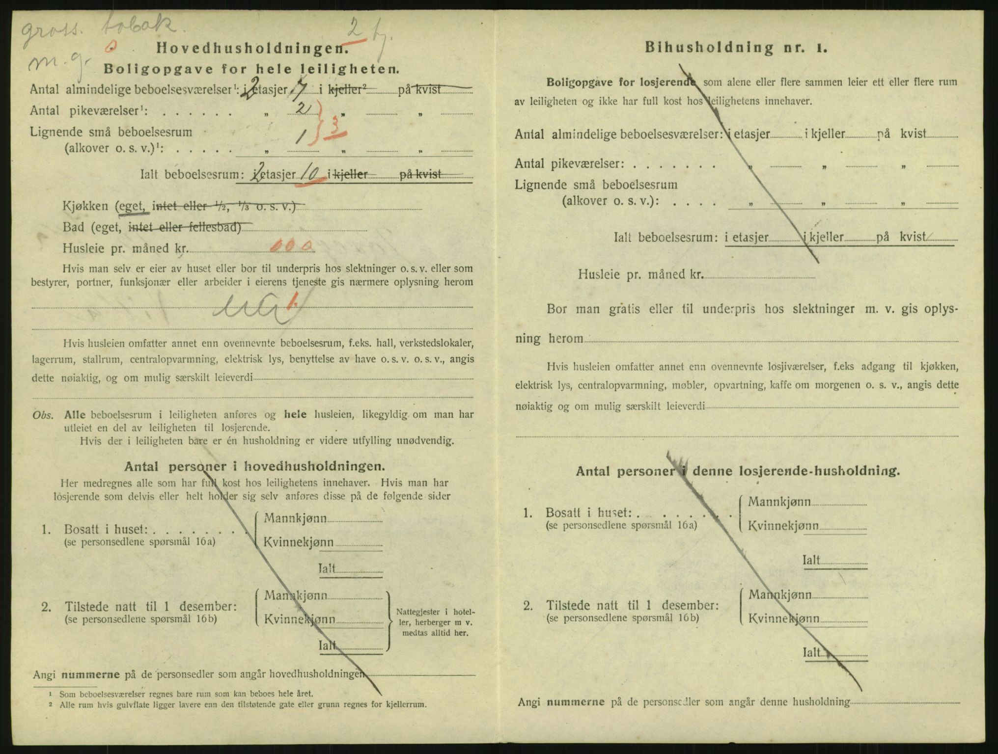 SAO, 1920 census for Kristiania, 1920, p. 48601