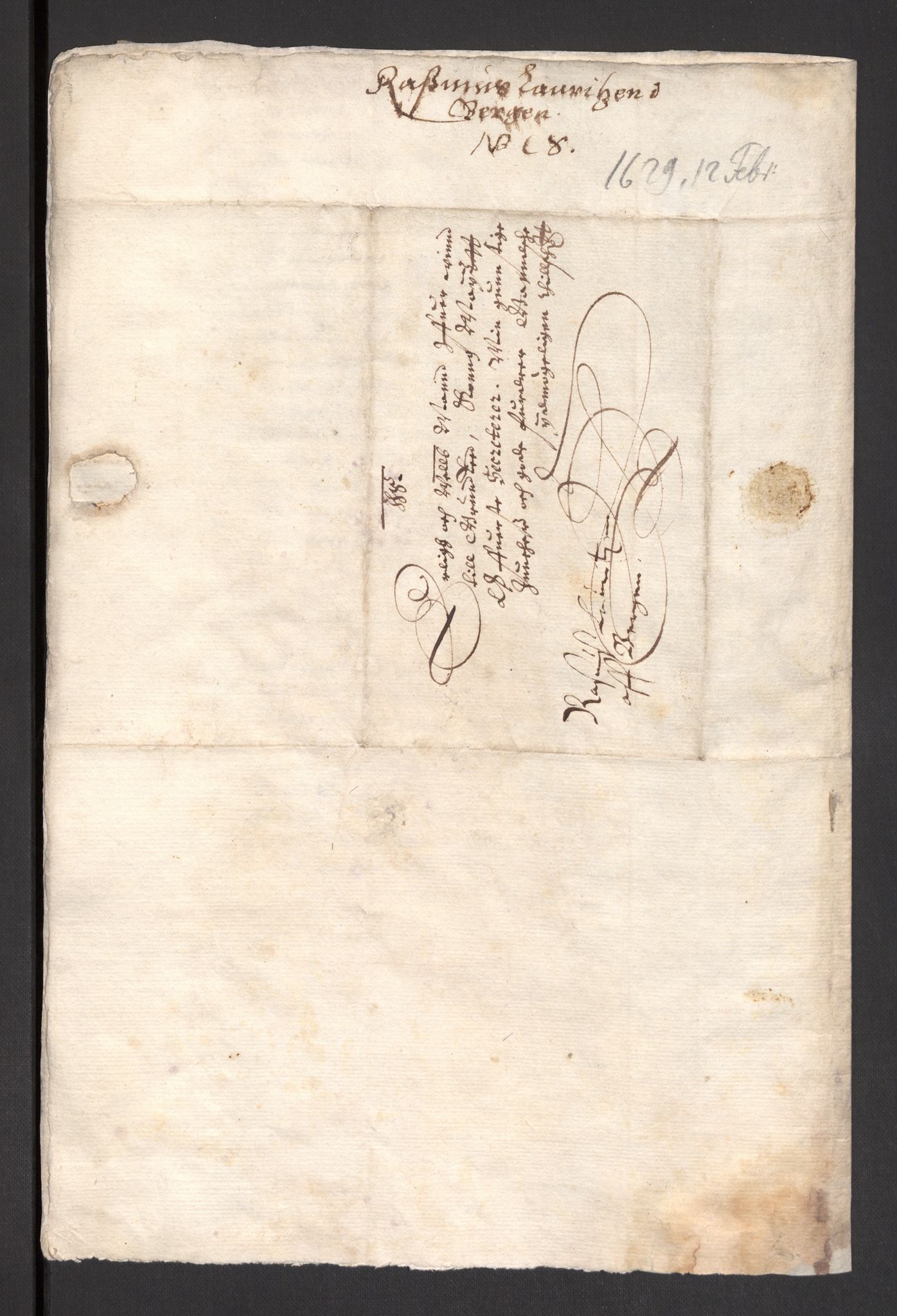 Danske Kanselli 1572-1799, AV/RA-EA-3023/F/Fc/Fcc/Fcca/L0005: Norske innlegg 1572-1799, 1628-1630, p. 215