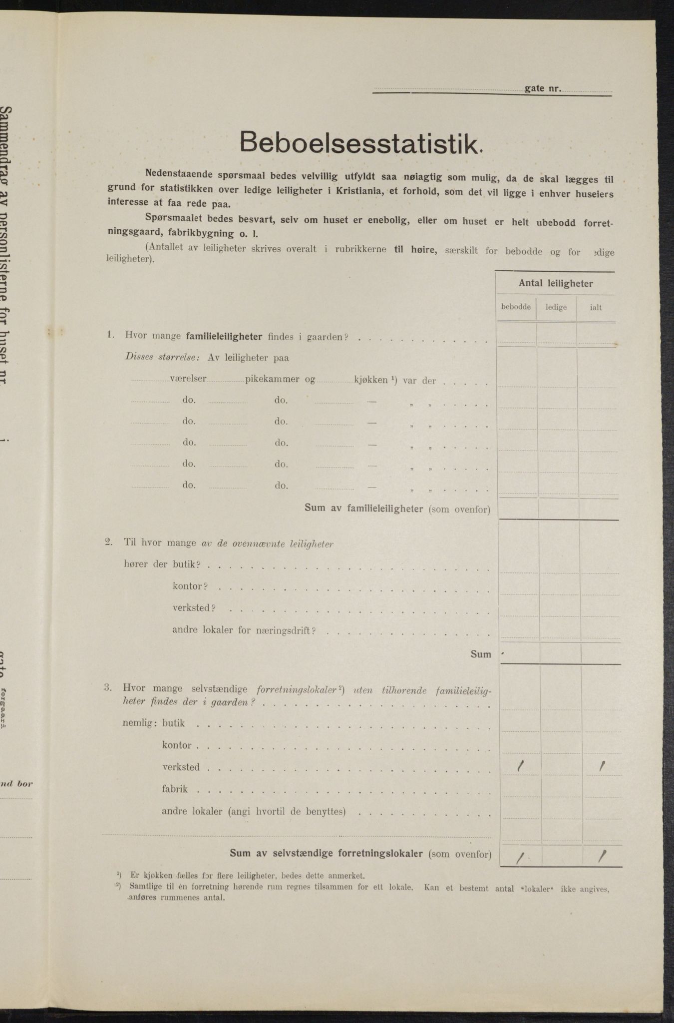 OBA, Municipal Census 1914 for Kristiania, 1914, p. 57618
