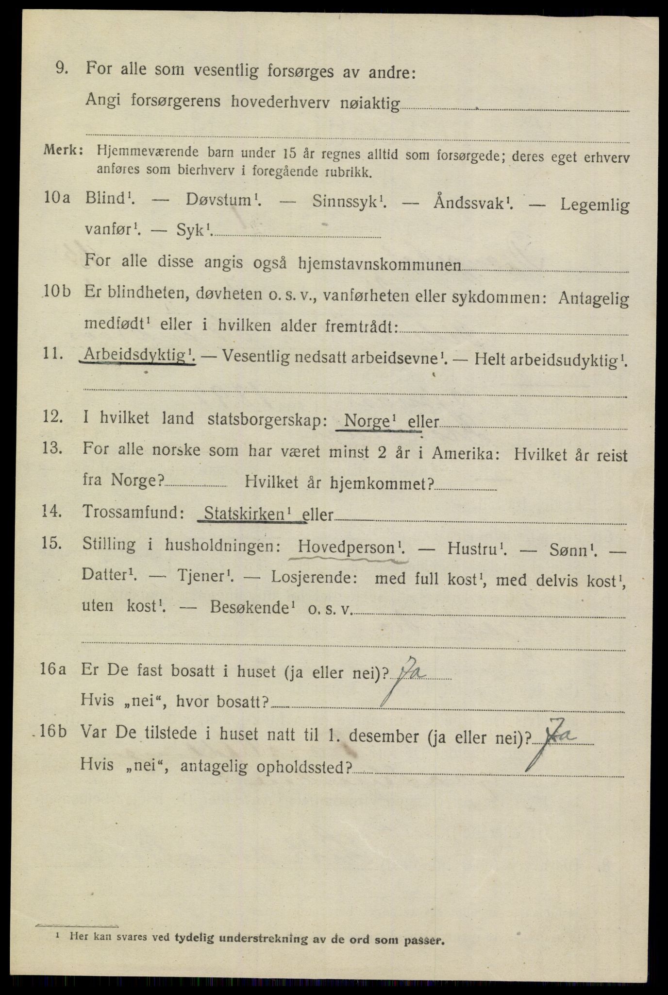 SAKO, 1920 census for Drangedal, 1920, p. 7788