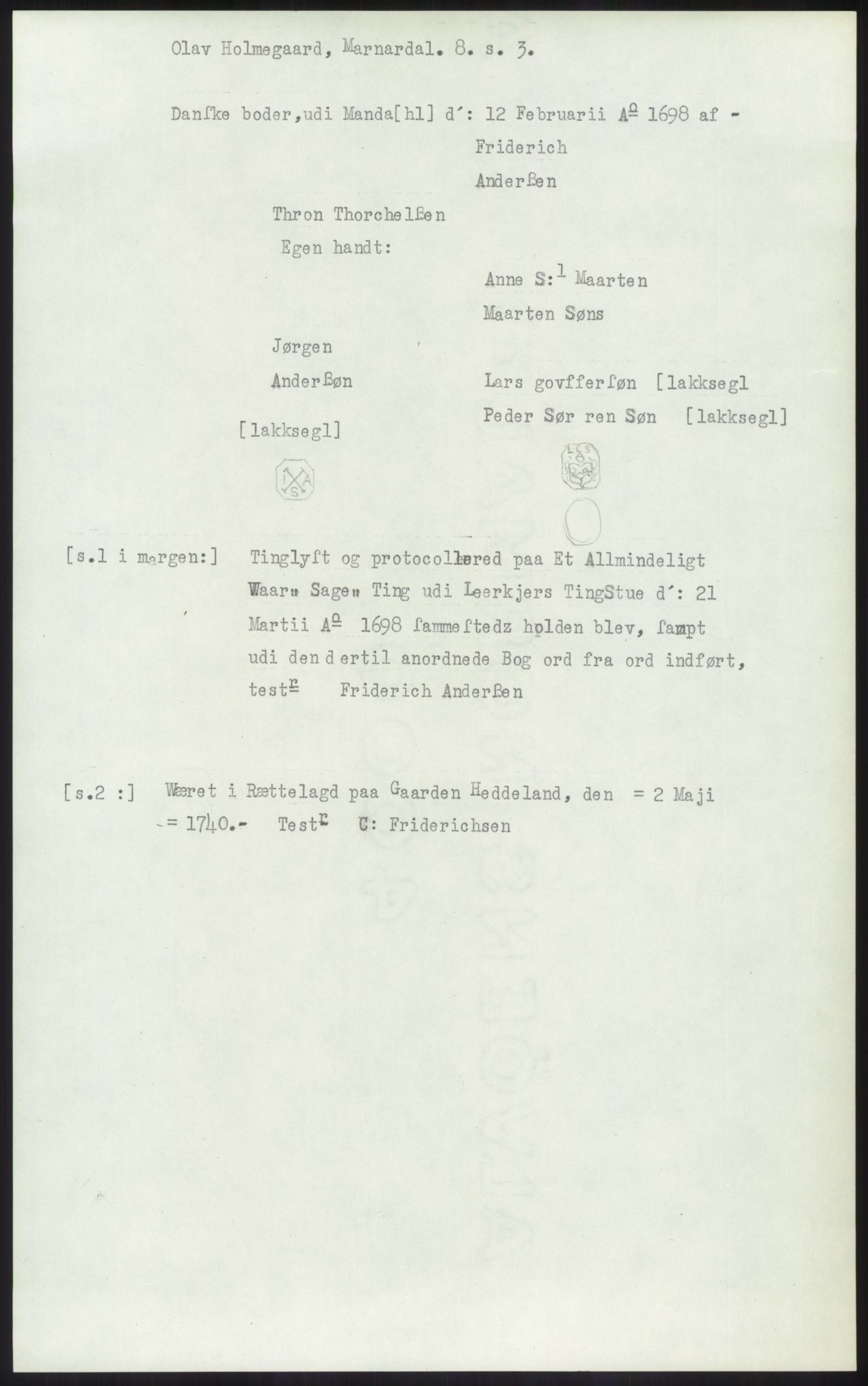 Samlinger til kildeutgivelse, Diplomavskriftsamlingen, AV/RA-EA-4053/H/Ha, p. 1624