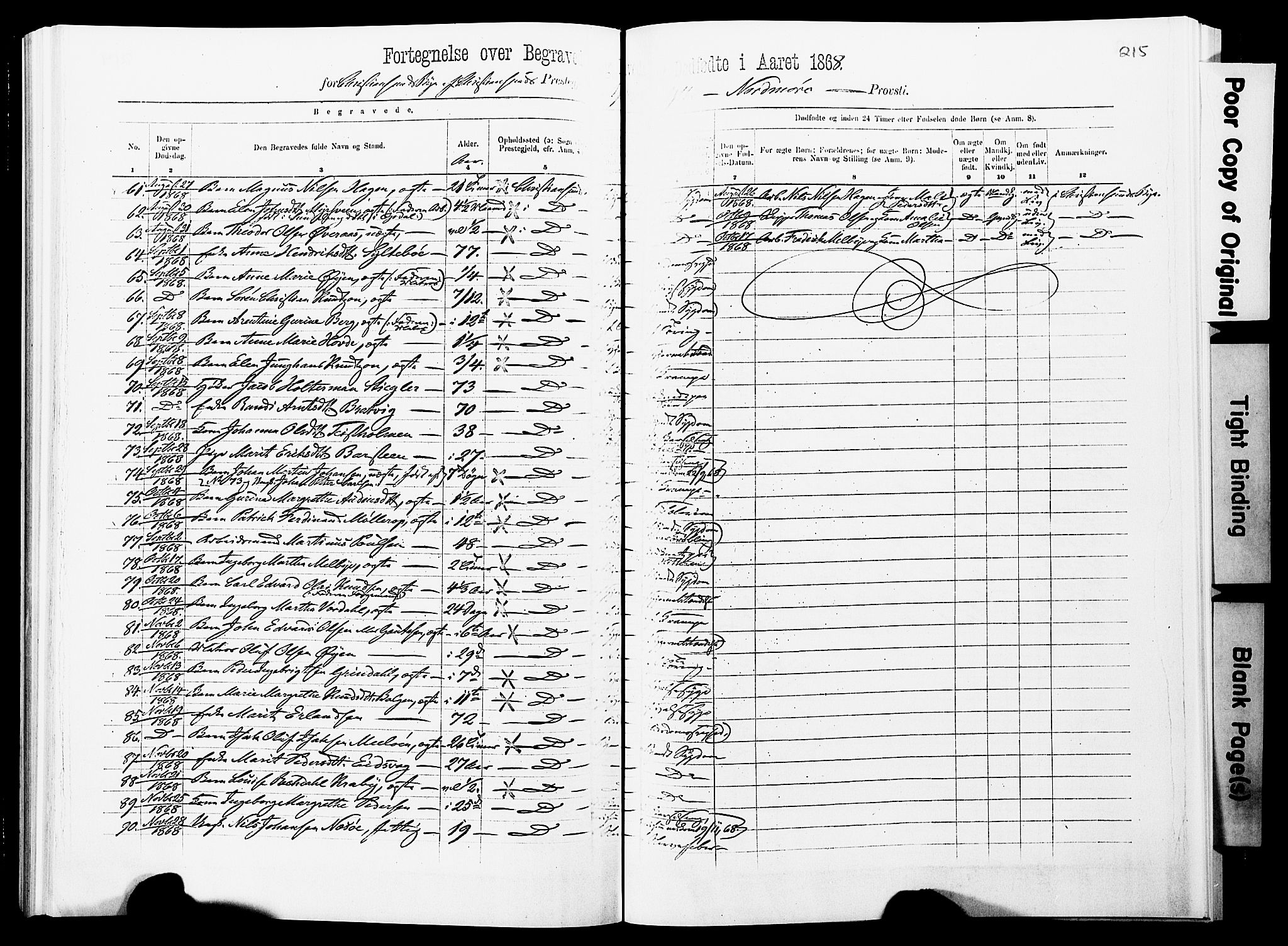 Ministerialprotokoller, klokkerbøker og fødselsregistre - Møre og Romsdal, AV/SAT-A-1454/572/L0857: Parish register (official) no. 572D01, 1866-1872, p. 214-215