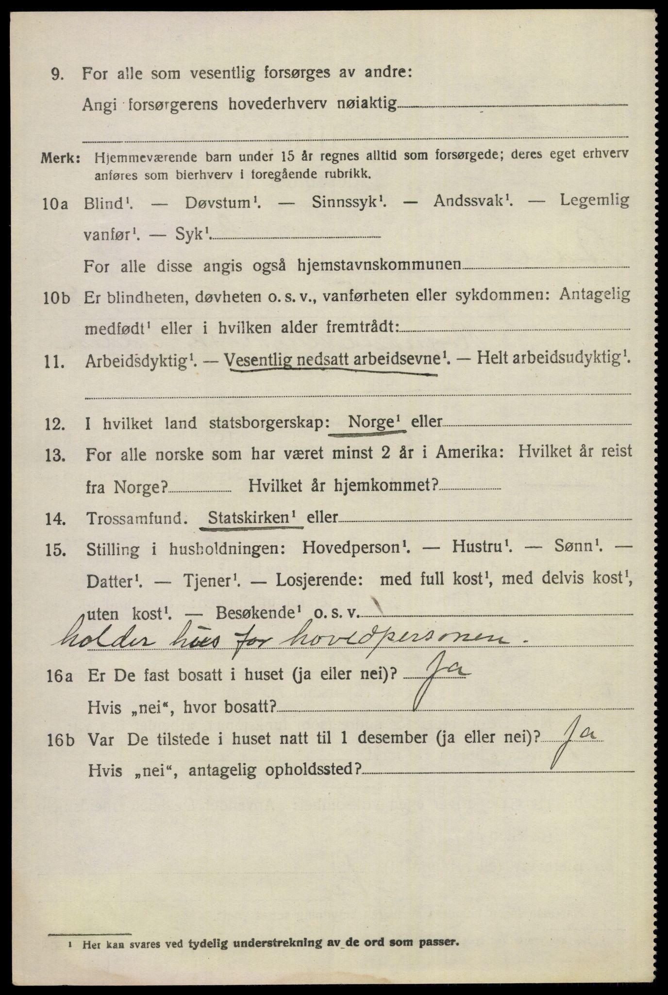 SAKO, 1920 census for Ådal, 1920, p. 4043