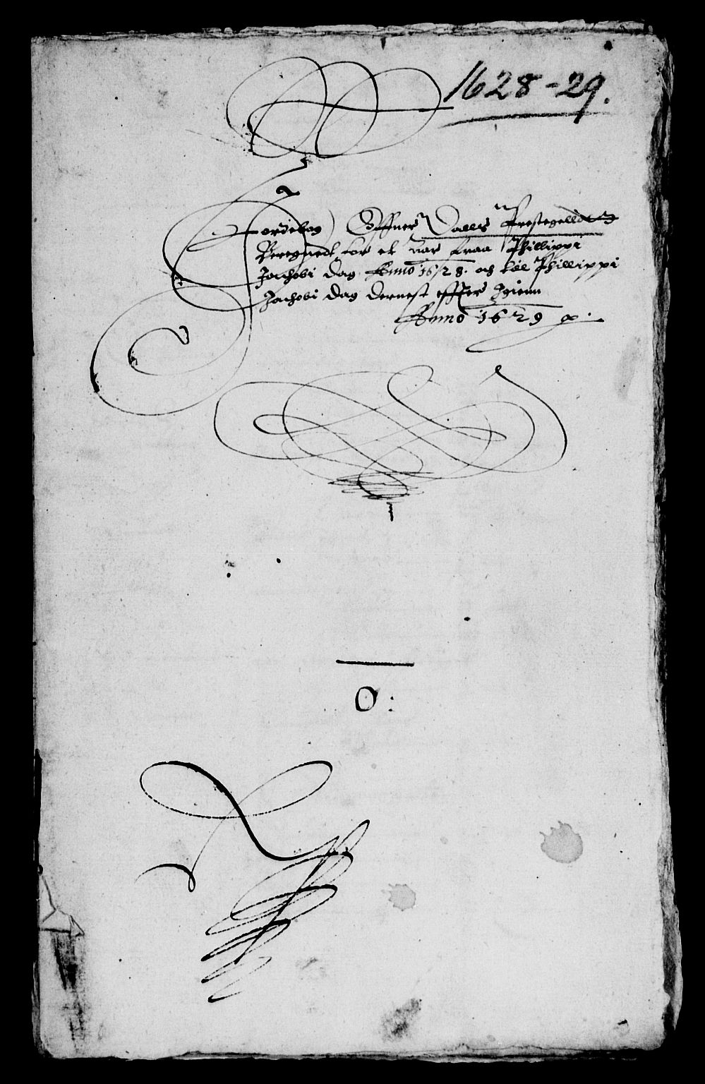 Rentekammeret inntil 1814, Reviderte regnskaper, Lensregnskaper, AV/RA-EA-5023/R/Rb/Rbt/L0048: Bergenhus len, 1628-1629