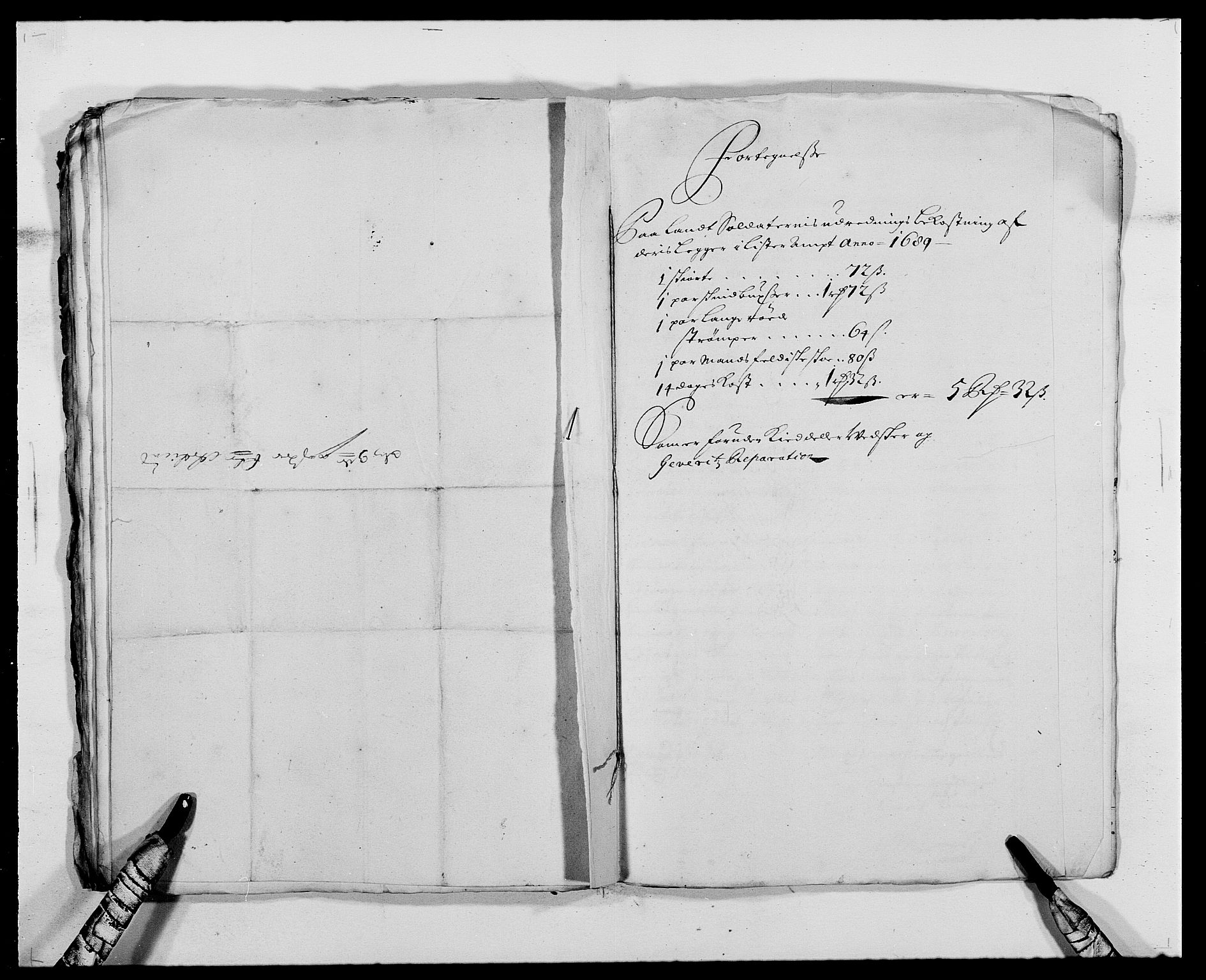 Rentekammeret inntil 1814, Reviderte regnskaper, Fogderegnskap, AV/RA-EA-4092/R41/L2535: Fogderegnskap Lista, 1686-1689, p. 152