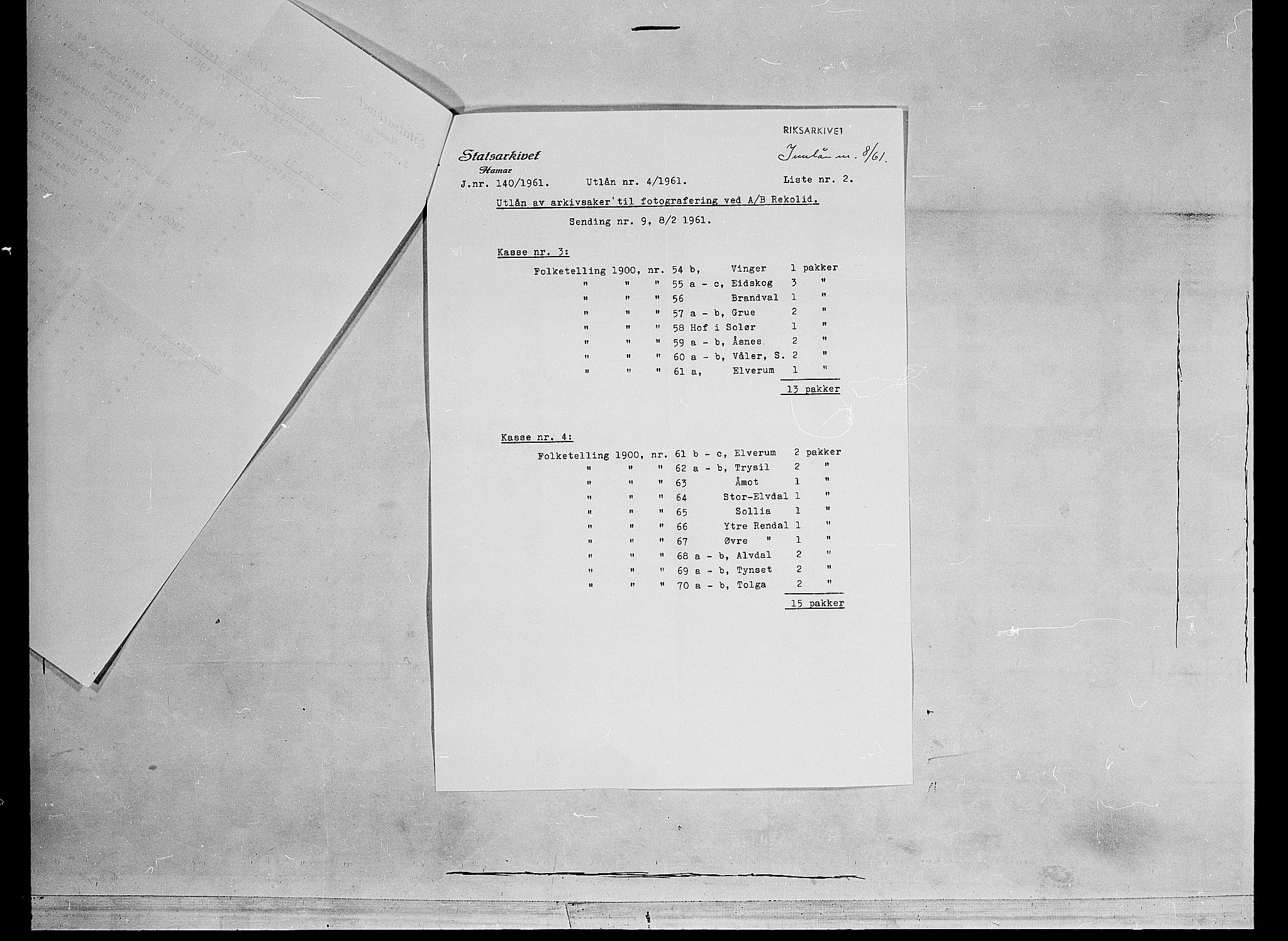 SAH, 1900 census for Ringsaker, 1900, p. 94