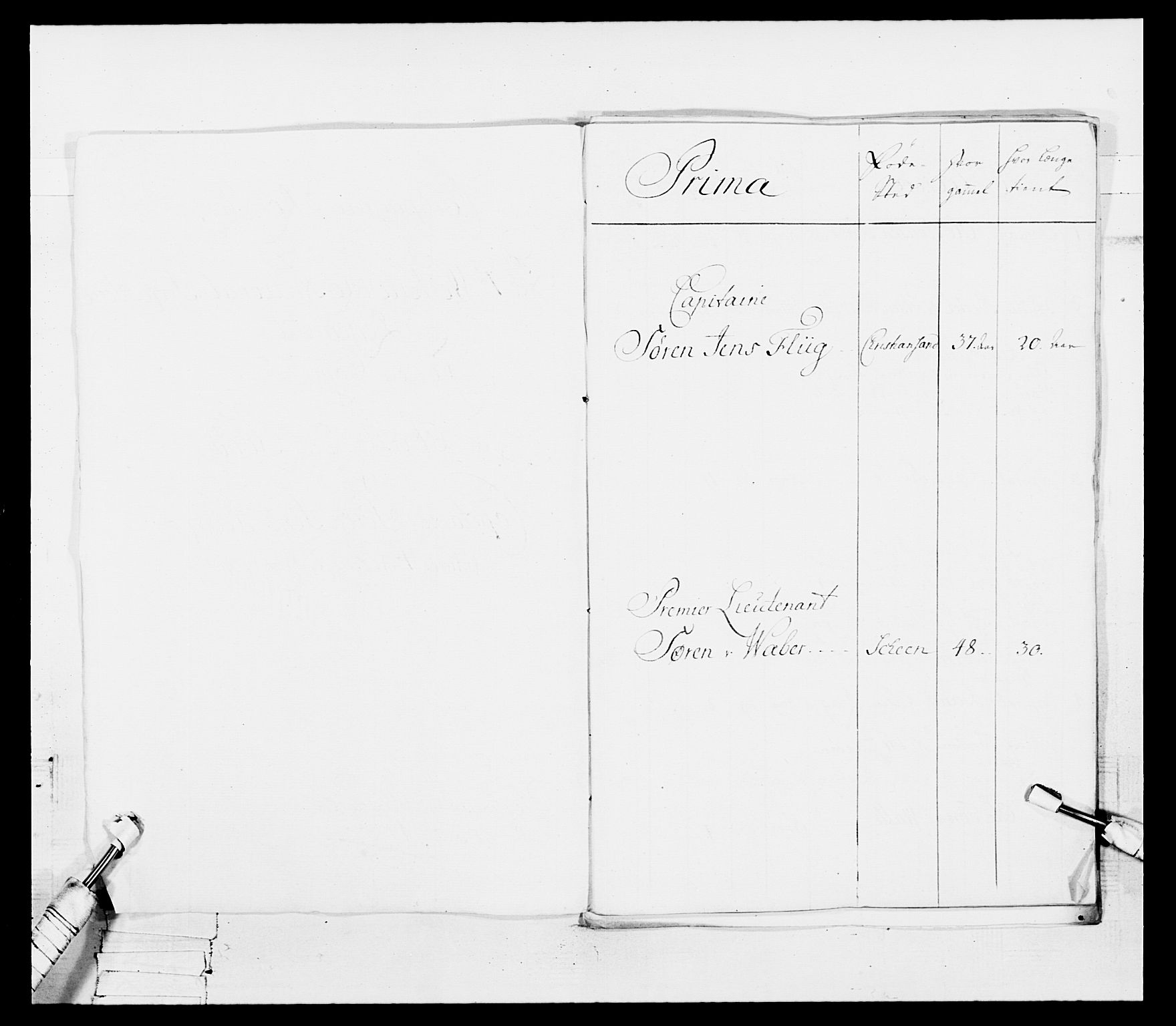 Generalitets- og kommissariatskollegiet, Det kongelige norske kommissariatskollegium, AV/RA-EA-5420/E/Eh/L0101: 1. Vesterlenske nasjonale infanteriregiment, 1766-1777, p. 219