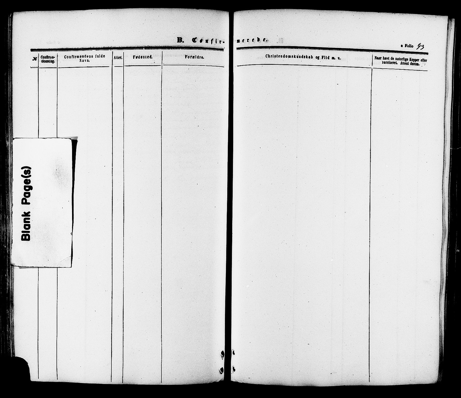 Ministerialprotokoller, klokkerbøker og fødselsregistre - Sør-Trøndelag, AV/SAT-A-1456/695/L1147: Parish register (official) no. 695A07, 1860-1877, p. 93