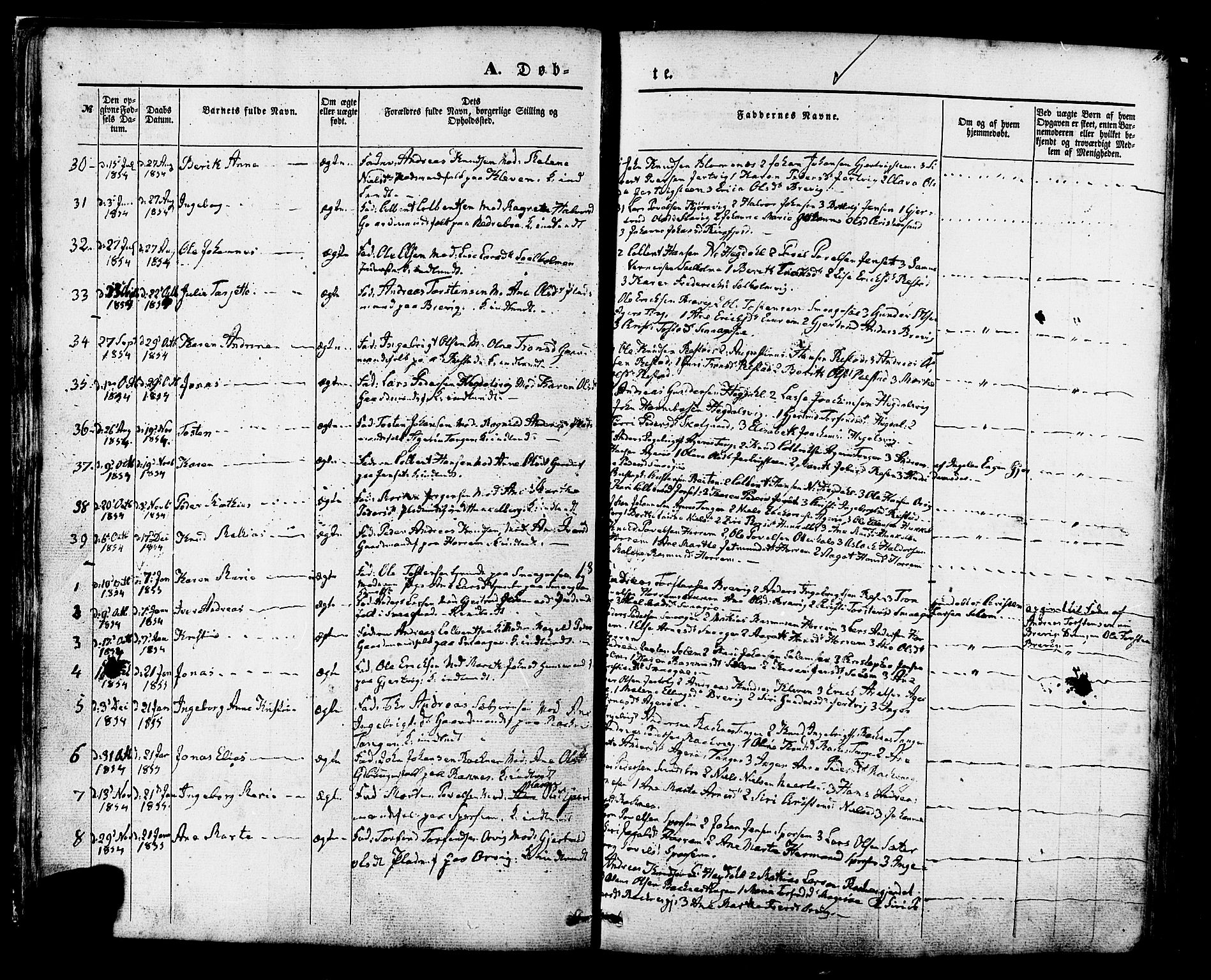 Ministerialprotokoller, klokkerbøker og fødselsregistre - Møre og Romsdal, SAT/A-1454/560/L0719: Parish register (official) no. 560A03, 1845-1872, p. 27