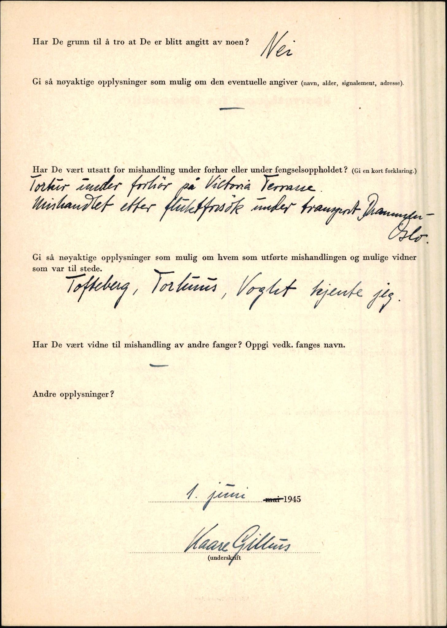 Rikspolitisjefen, AV/RA-S-1560/L/L0005: Gidske, Peder Martin -  Hansell, Georg, 1940-1945, p. 12