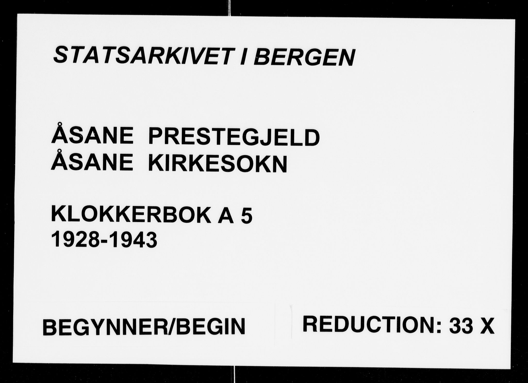 Åsane sokneprestembete, SAB/A-79401/H/Hab: Parish register (copy) no. A 5, 1928-1943