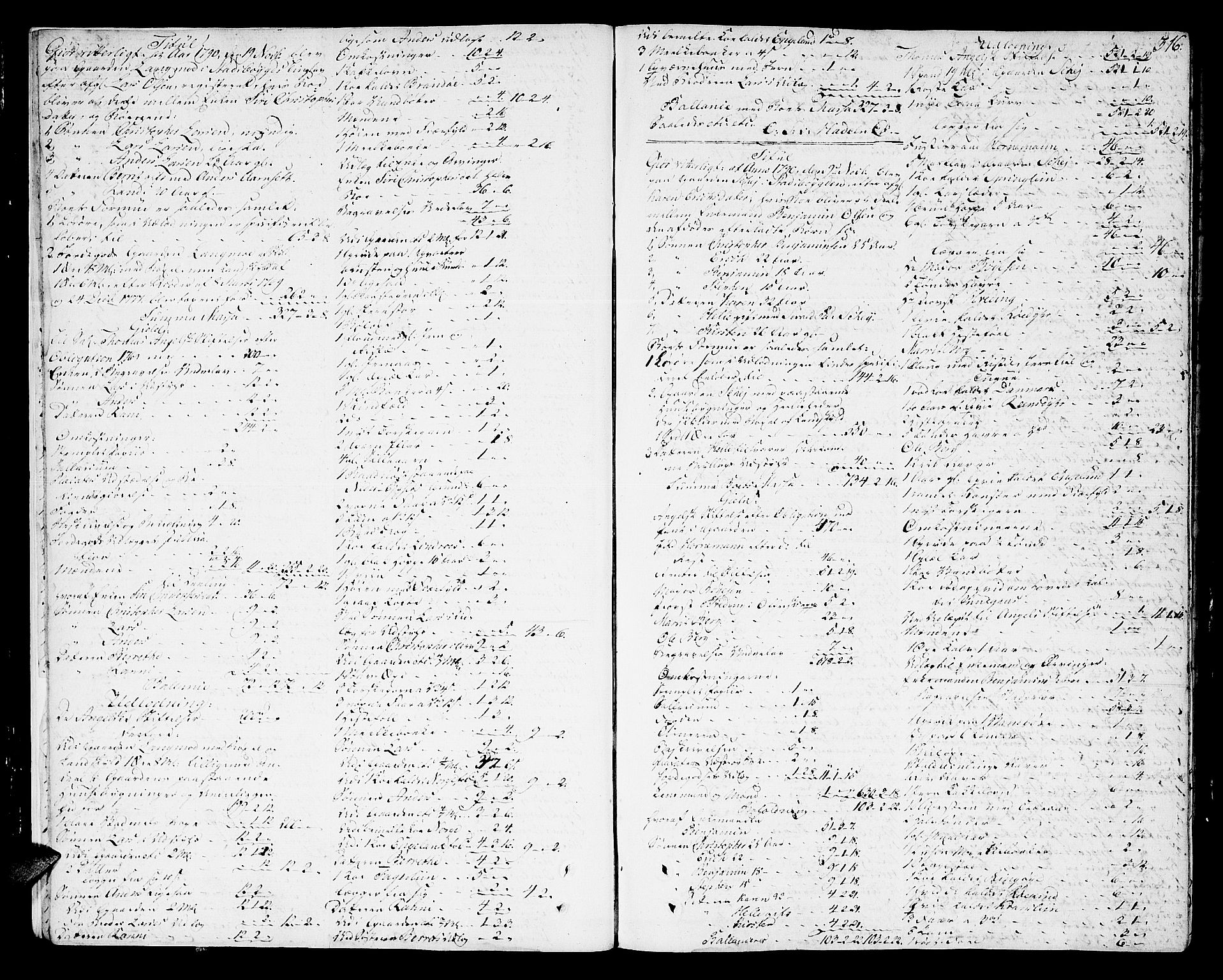 Fosen sorenskriveri, AV/SAT-A-1107/1/3/3A/L0012: Skifteprotokoll nr. 10b, 1790-1817, p. 315b-316a