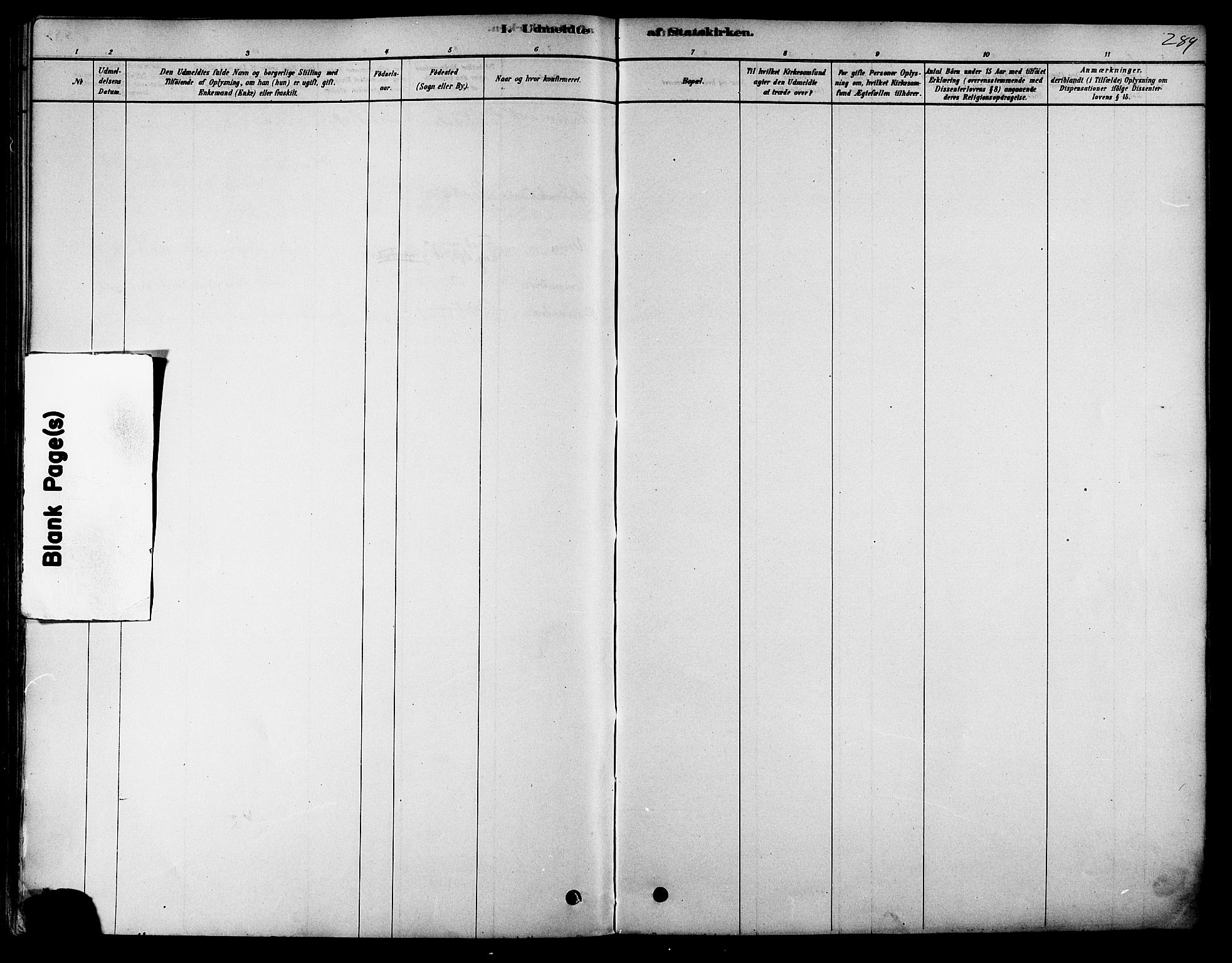 Ministerialprotokoller, klokkerbøker og fødselsregistre - Sør-Trøndelag, SAT/A-1456/616/L0410: Parish register (official) no. 616A07, 1878-1893, p. 289