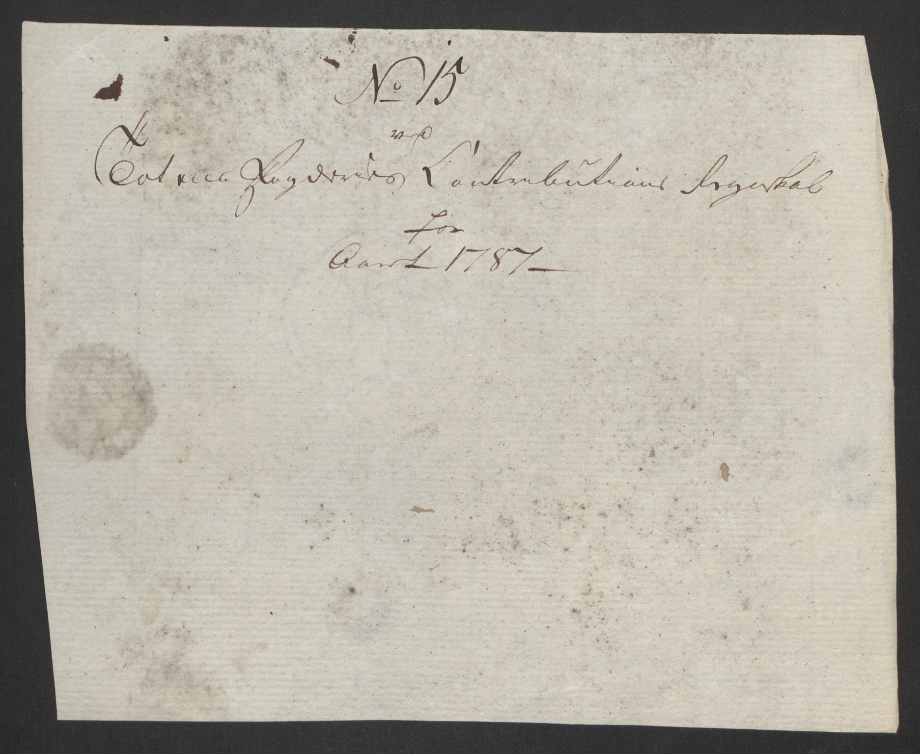 Rentekammeret inntil 1814, Reviderte regnskaper, Fogderegnskap, RA/EA-4092/R19/L1374: Fogderegnskap Toten, Hadeland og Vardal, 1787, p. 79