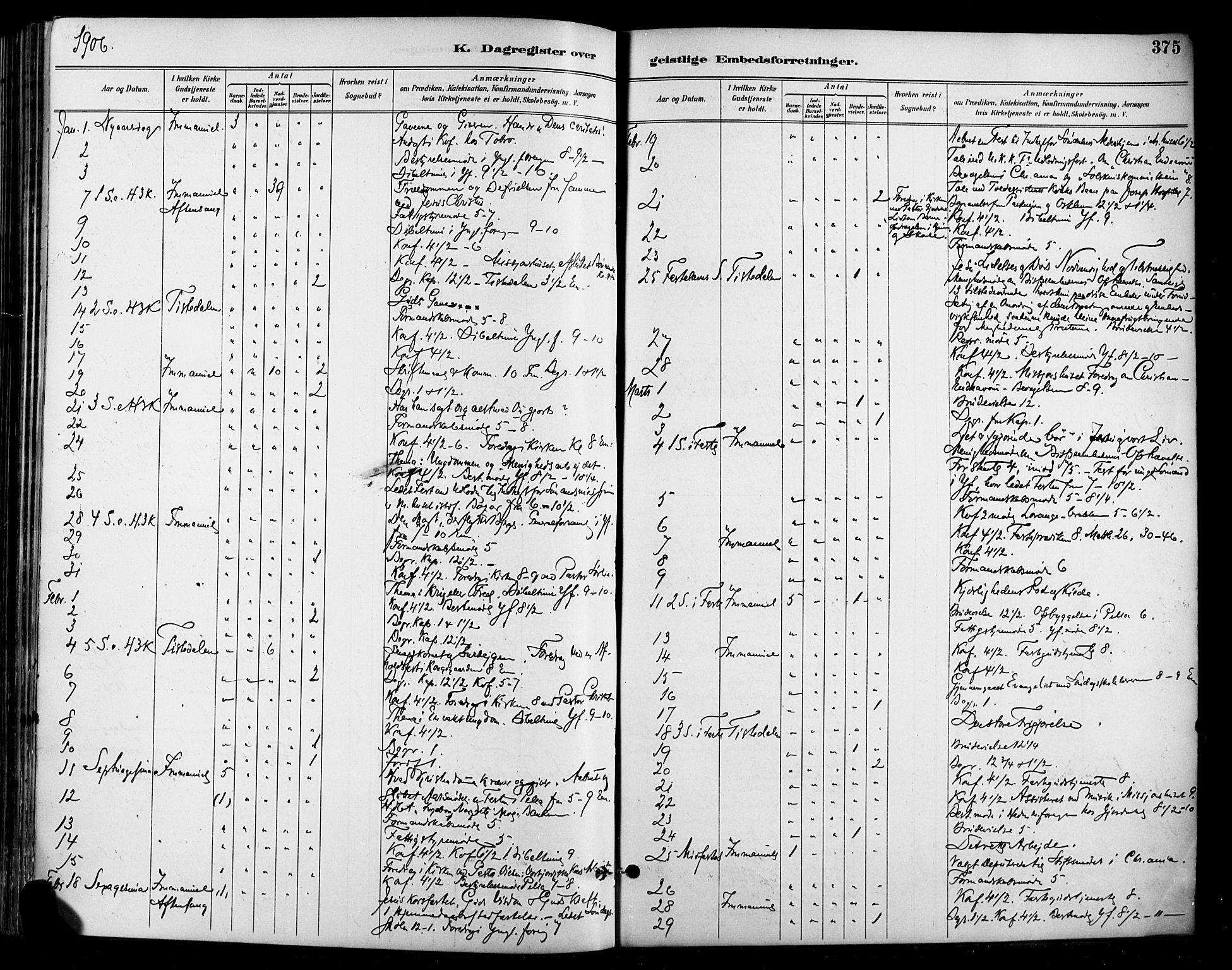 Halden prestekontor Kirkebøker, SAO/A-10909/F/Fa/L0014: Parish register (official) no. I 14, 1890-1906, p. 375