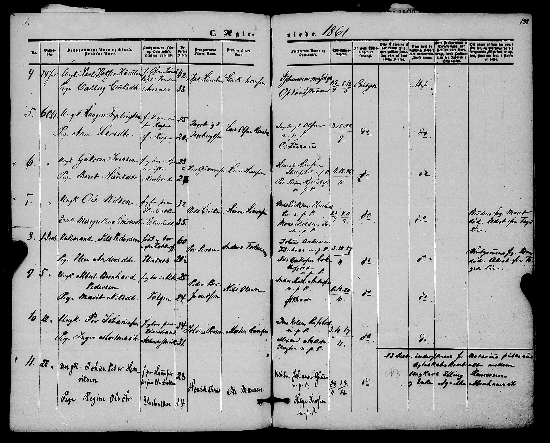 Alta sokneprestkontor, SATØ/S-1338/H/Ha/L0001.kirke: Parish register (official) no. 1, 1858-1878, p. 138