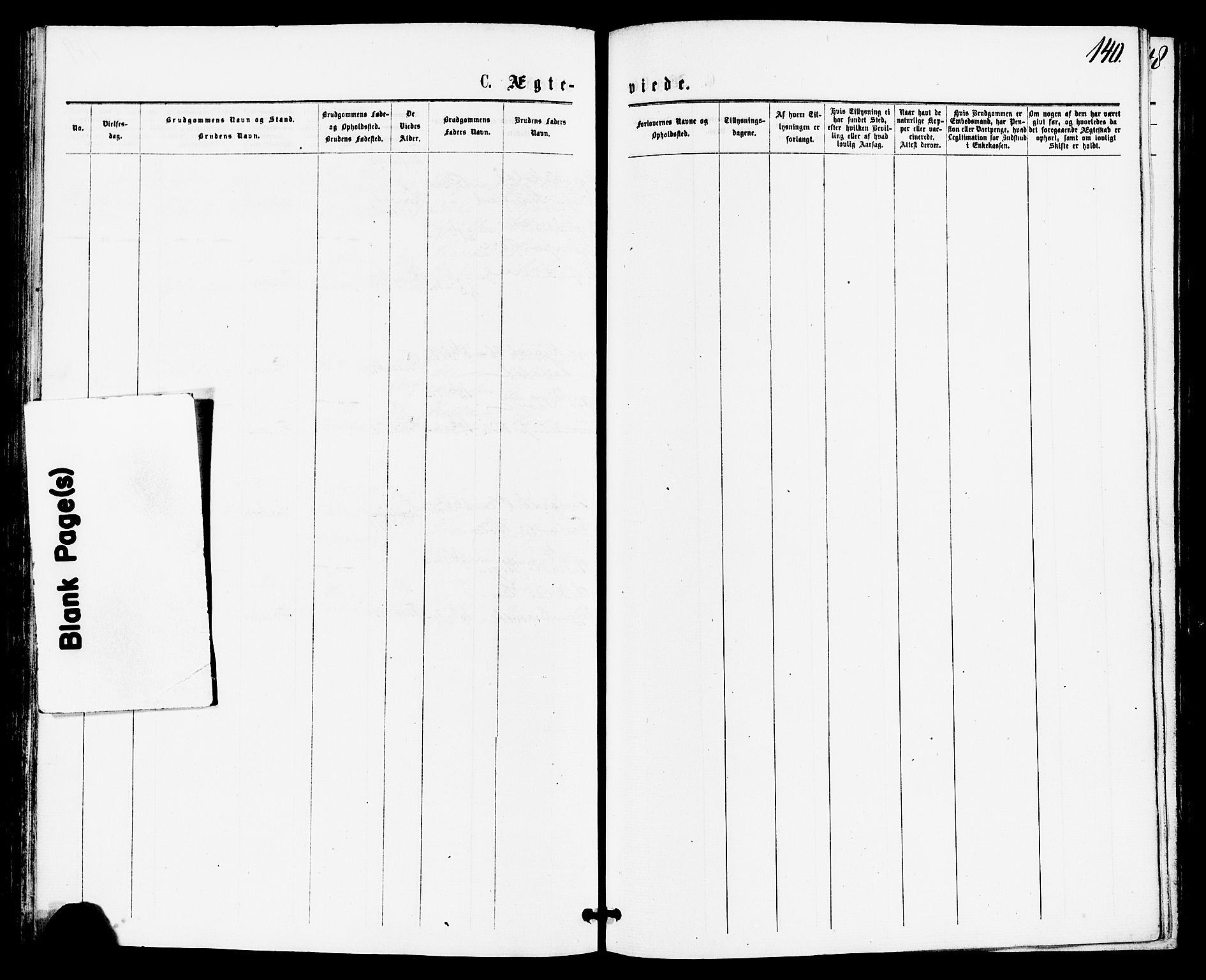 Høgsfjord sokneprestkontor, AV/SAST-A-101624/H/Ha/Haa/L0004: Parish register (official) no. A 4, 1876-1884, p. 140