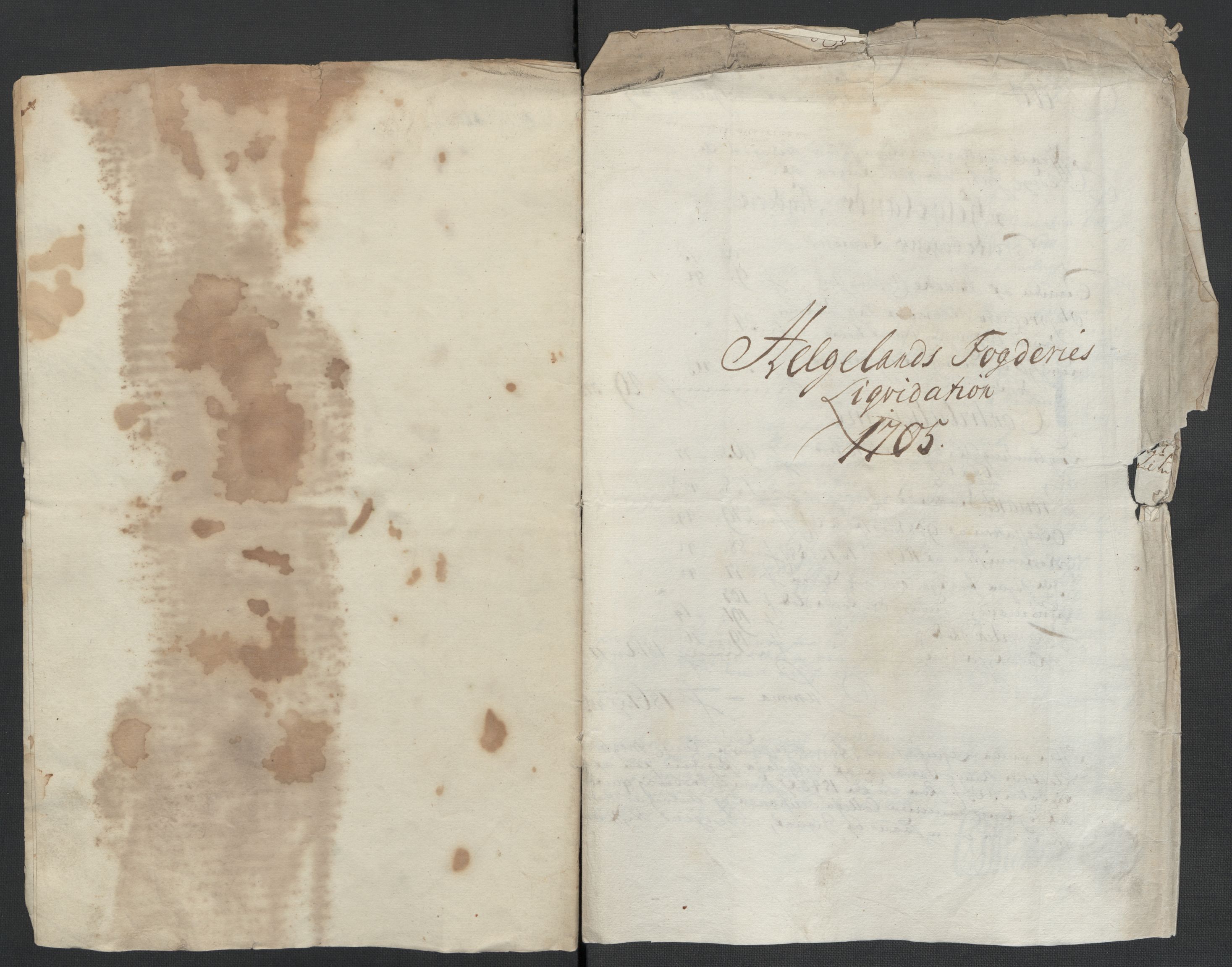 Rentekammeret inntil 1814, Reviderte regnskaper, Fogderegnskap, AV/RA-EA-4092/R65/L4508: Fogderegnskap Helgeland, 1702-1705, p. 357