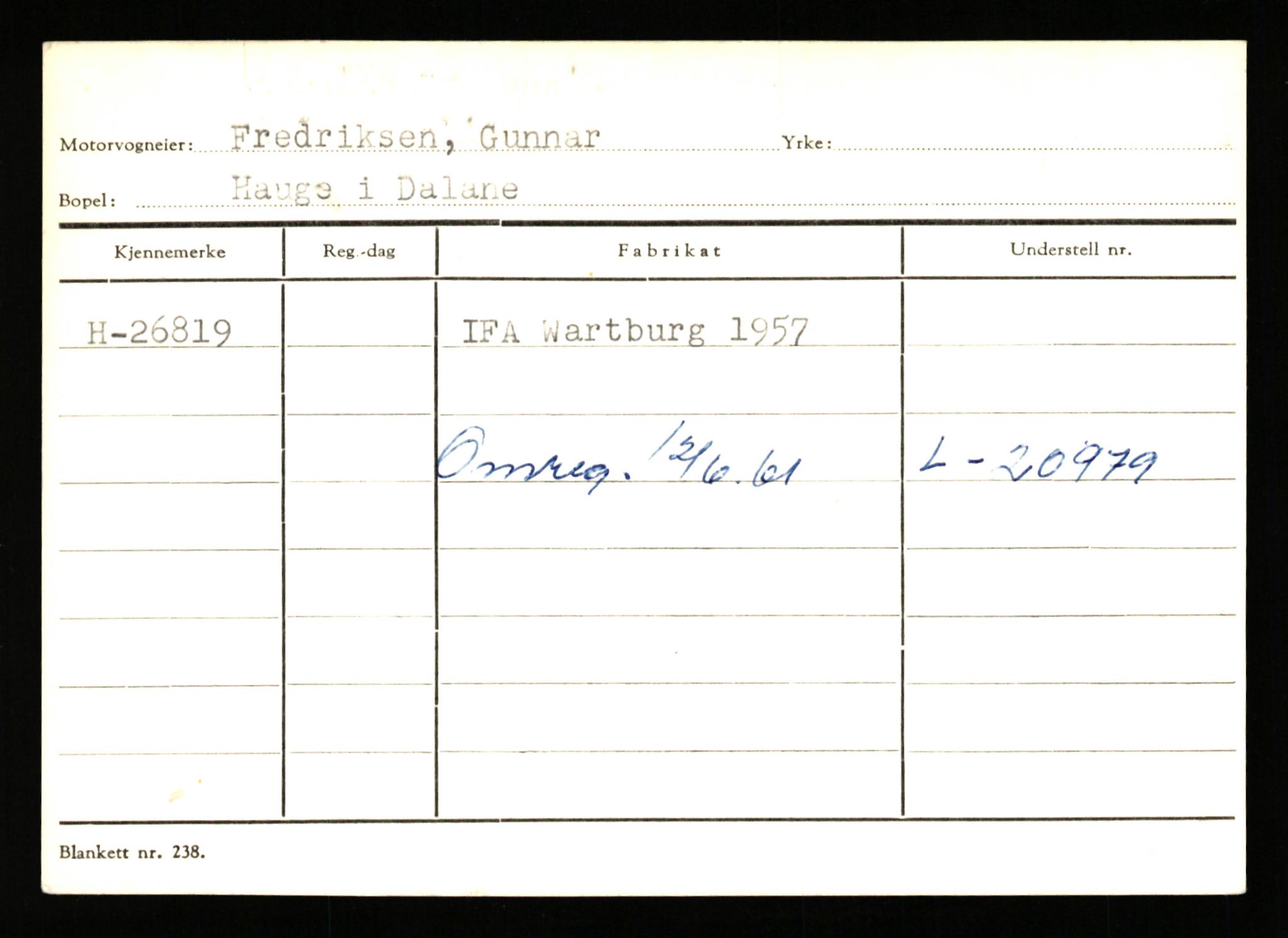 Stavanger trafikkstasjon, AV/SAST-A-101942/0/G/L0005: Registreringsnummer: 23000 - 34245, 1930-1971, p. 1305