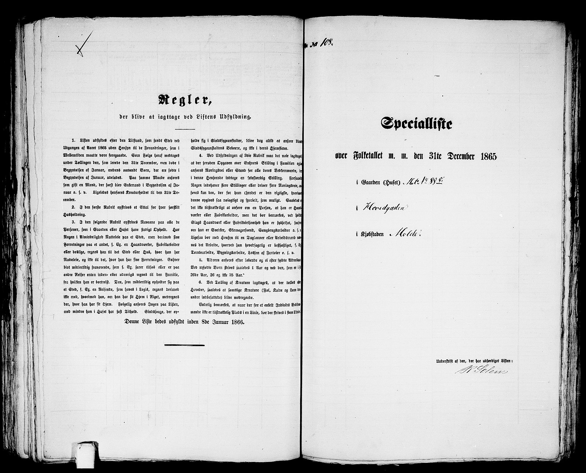 RA, 1865 census for Molde, 1865, p. 226