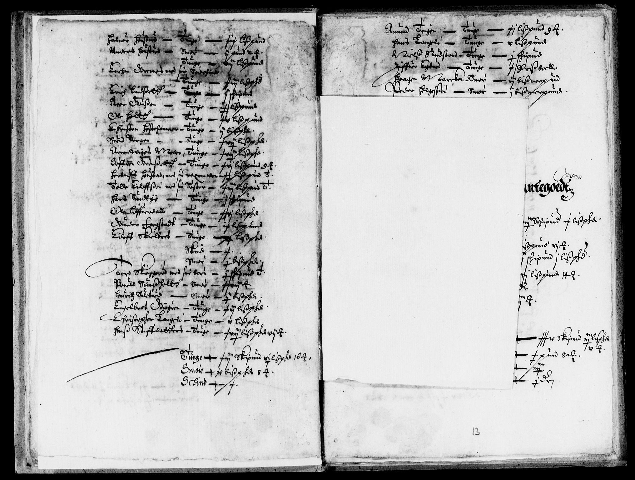 Rentekammeret inntil 1814, Reviderte regnskaper, Lensregnskaper, AV/RA-EA-5023/R/Rb/Rbo/L0023: Tønsberg len, 1641-1643