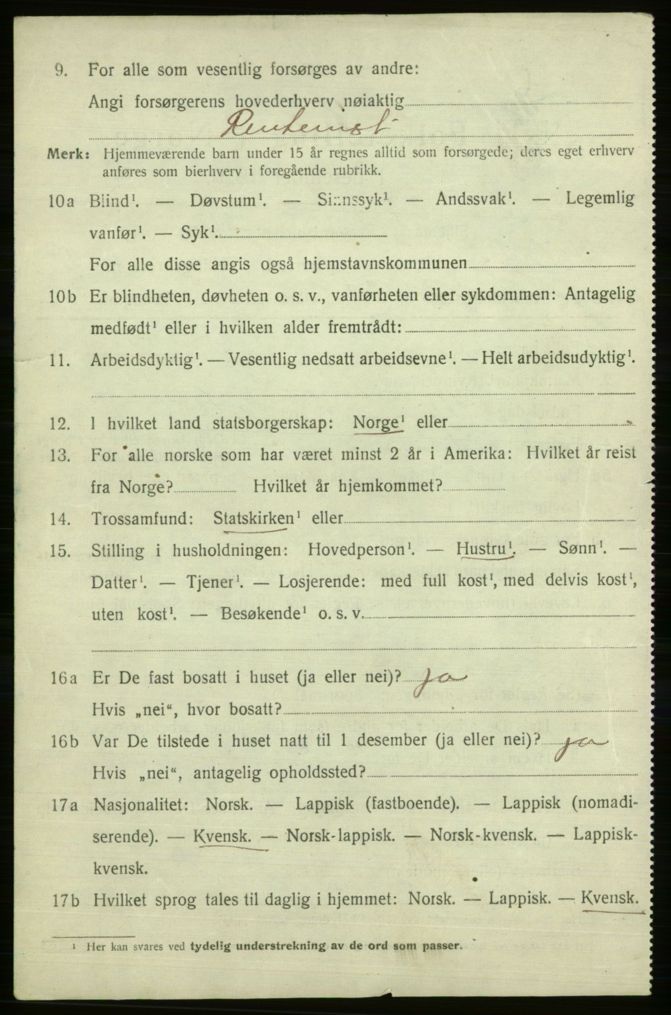 SATØ, 1920 census for Sør-Varanger, 1920, p. 2384