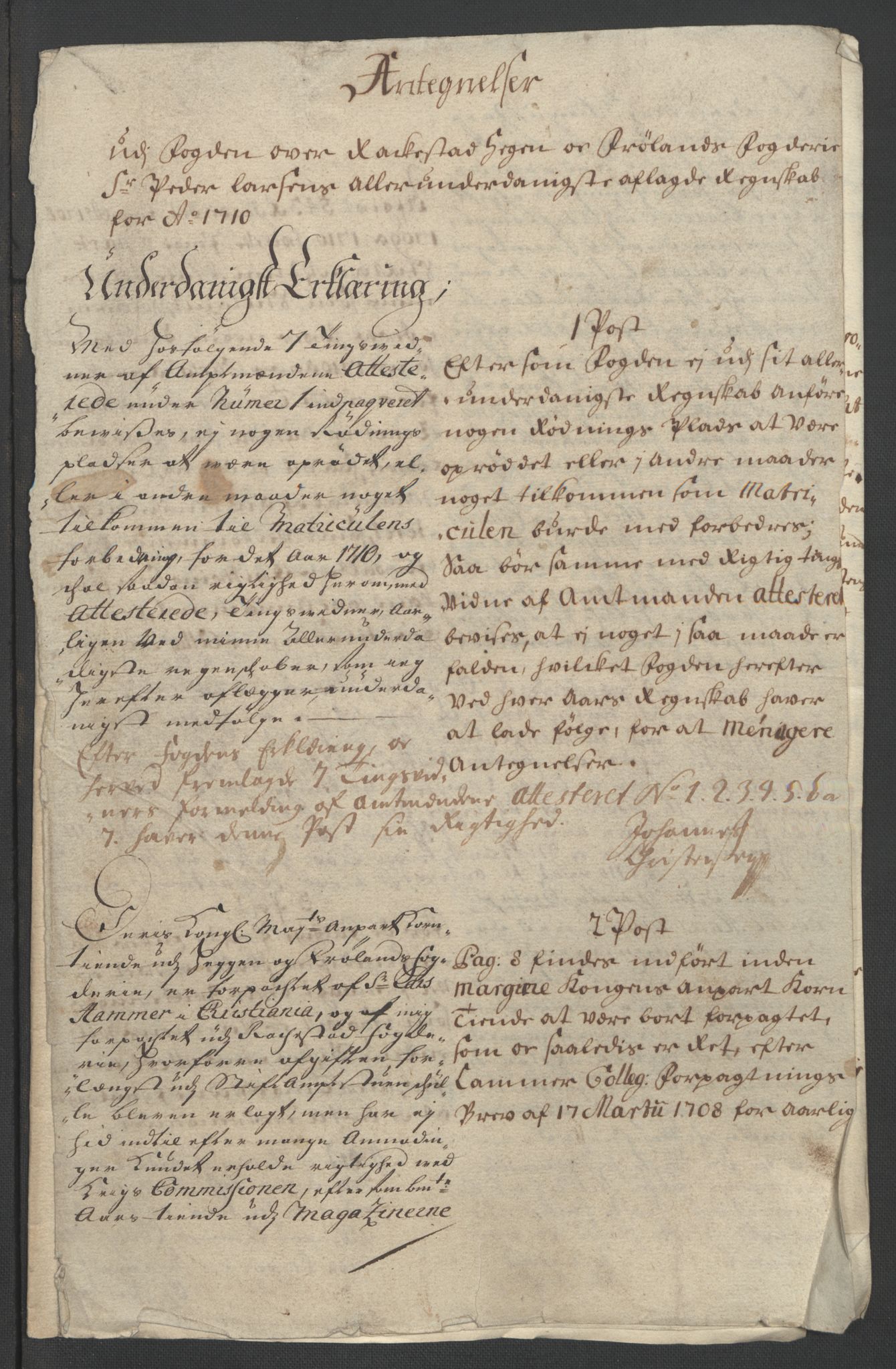 Rentekammeret inntil 1814, Reviderte regnskaper, Fogderegnskap, RA/EA-4092/R07/L0302: Fogderegnskap Rakkestad, Heggen og Frøland, 1710, p. 358
