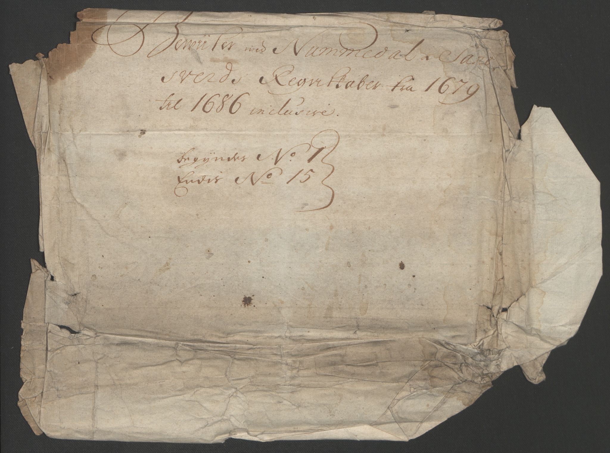 Rentekammeret inntil 1814, Reviderte regnskaper, Fogderegnskap, RA/EA-4092/R24/L1572: Fogderegnskap Numedal og Sandsvær, 1679-1686, p. 196