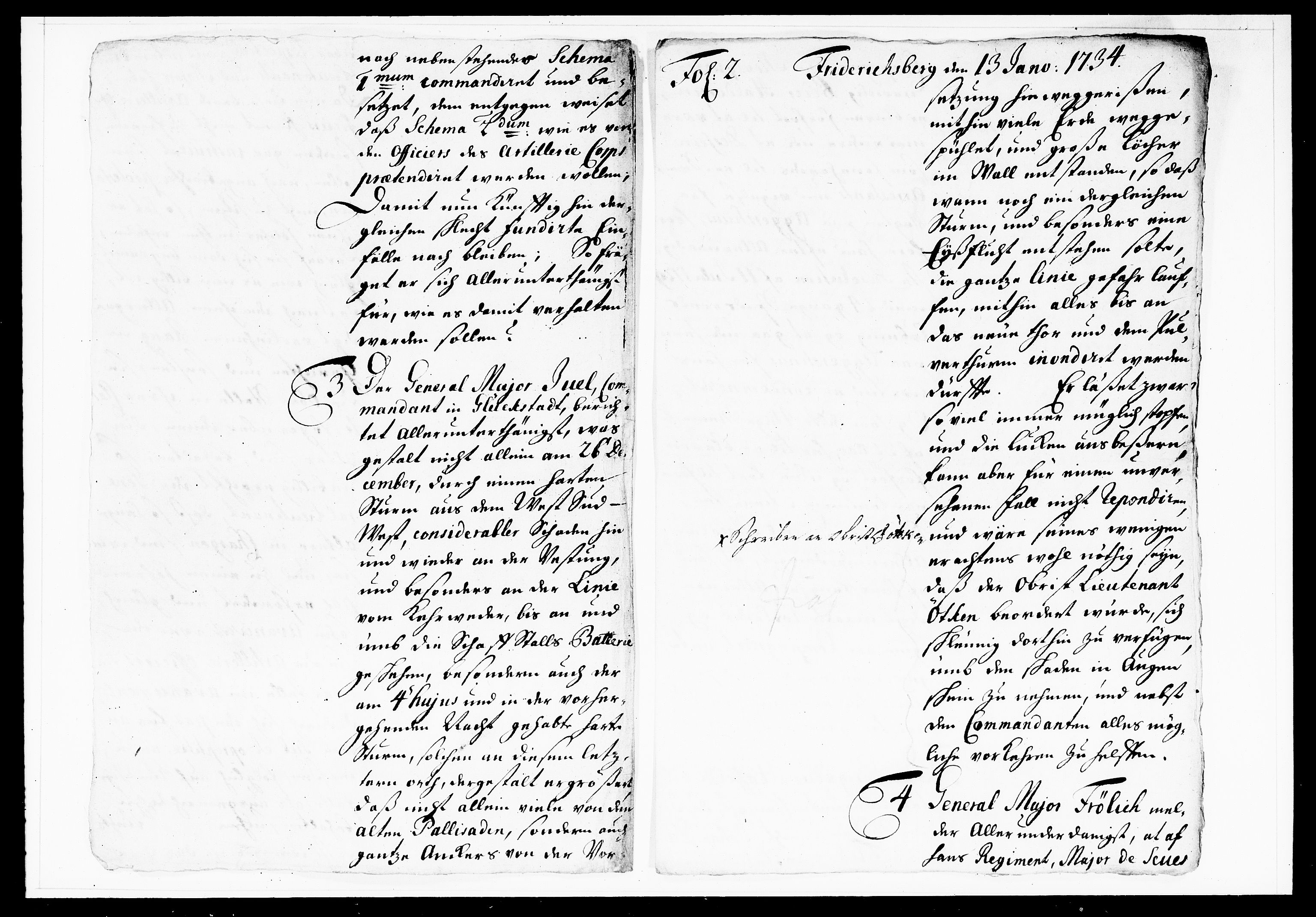 Krigskollegiet, Krigskancelliet, DRA/A-0006/-/1114-1121: Refererede sager, 1734, p. 10